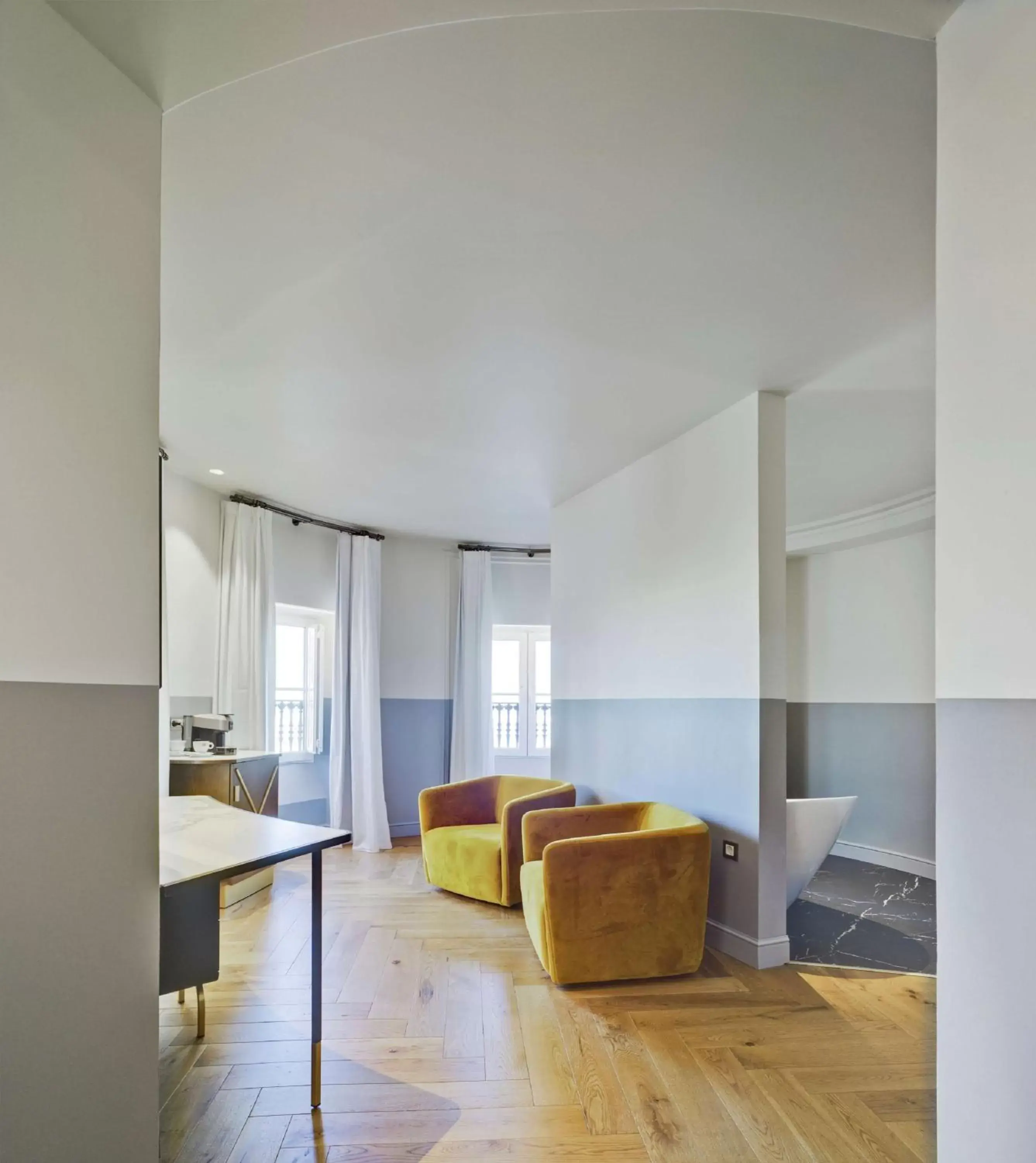 Living room in Casa Alberola Alicante, Curio Collection By Hilton