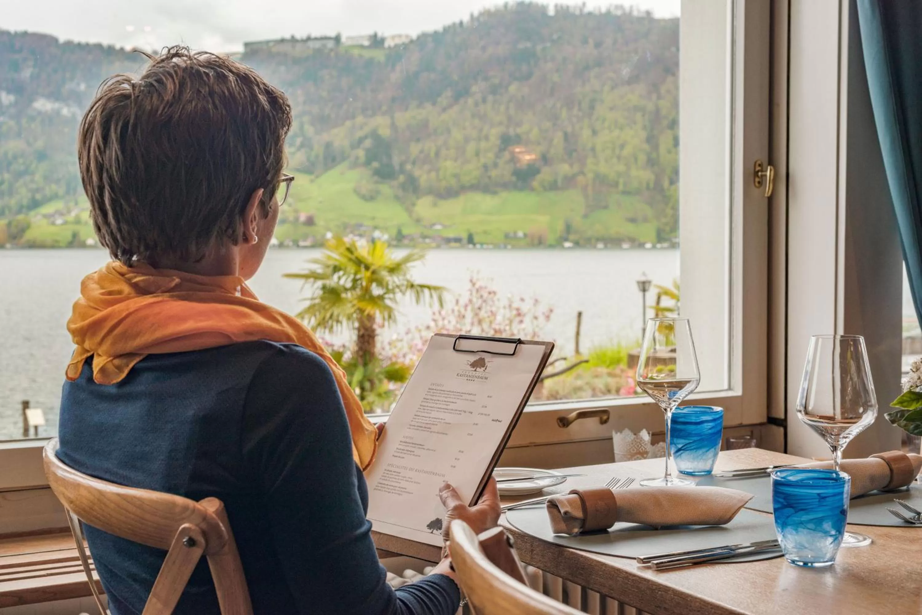 Restaurant/places to eat in Seehotel Kastanienbaum