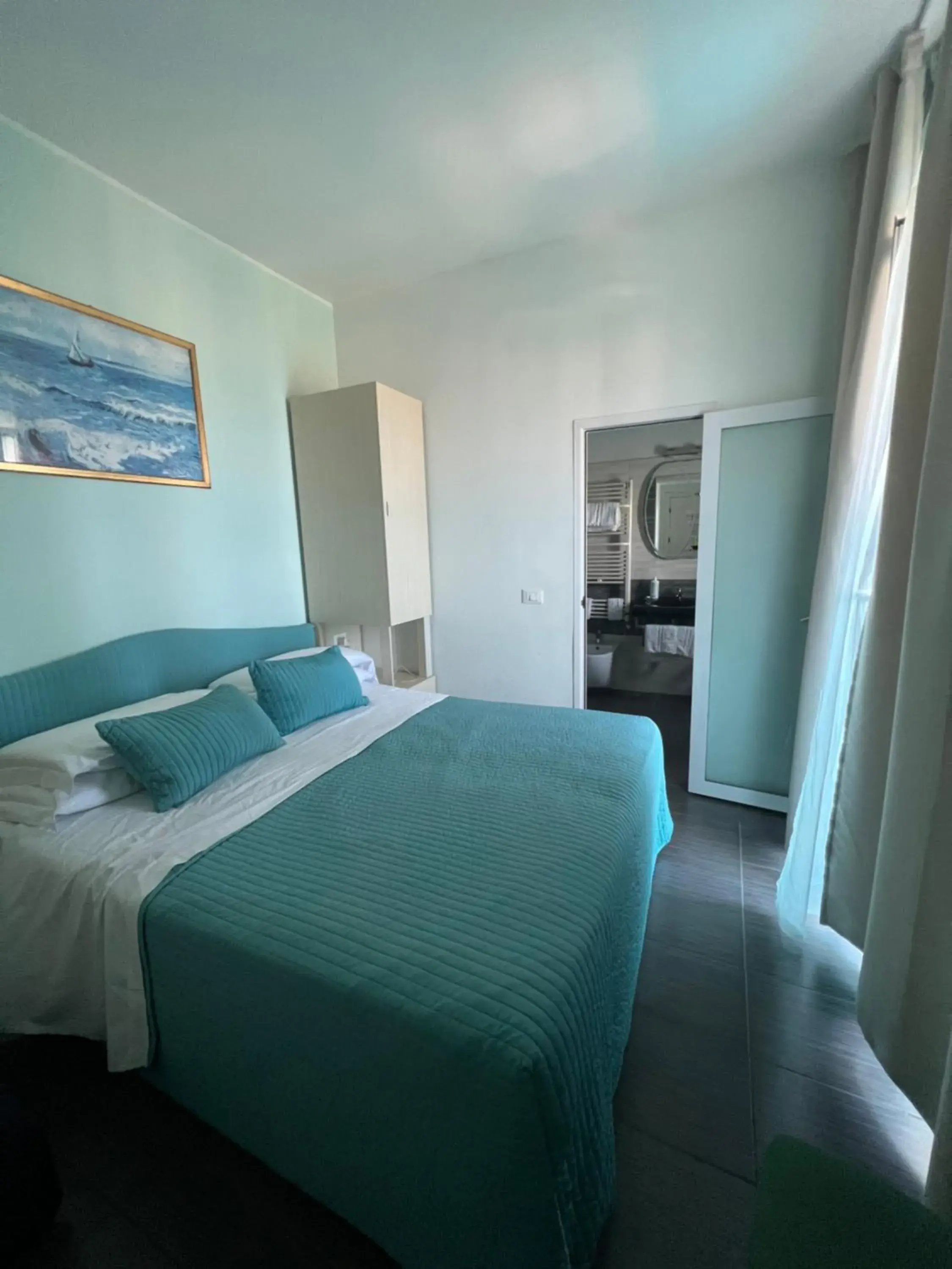 Bed in Hotel Spiaggia Marconi