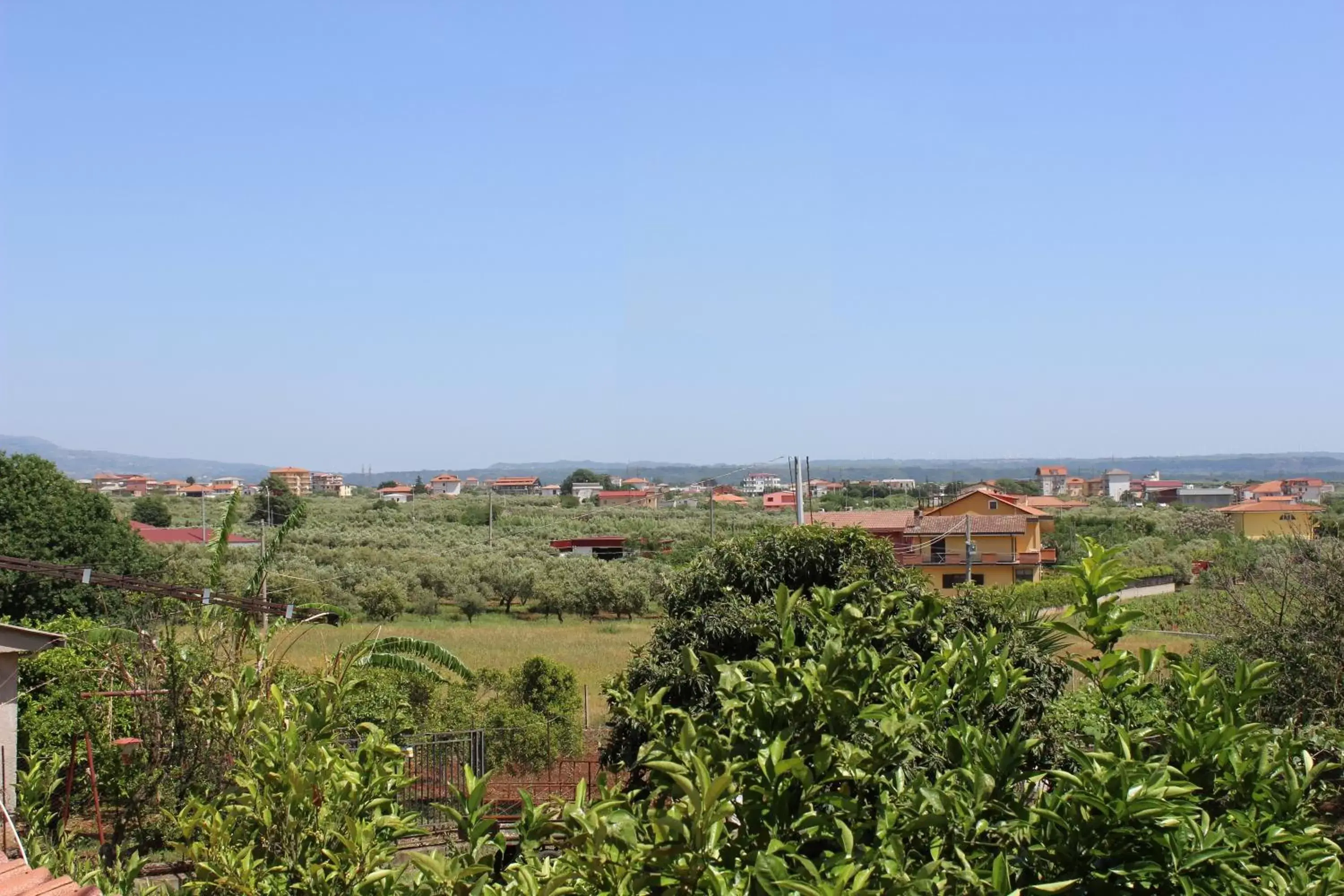 Natural landscape in B&B La Vigna