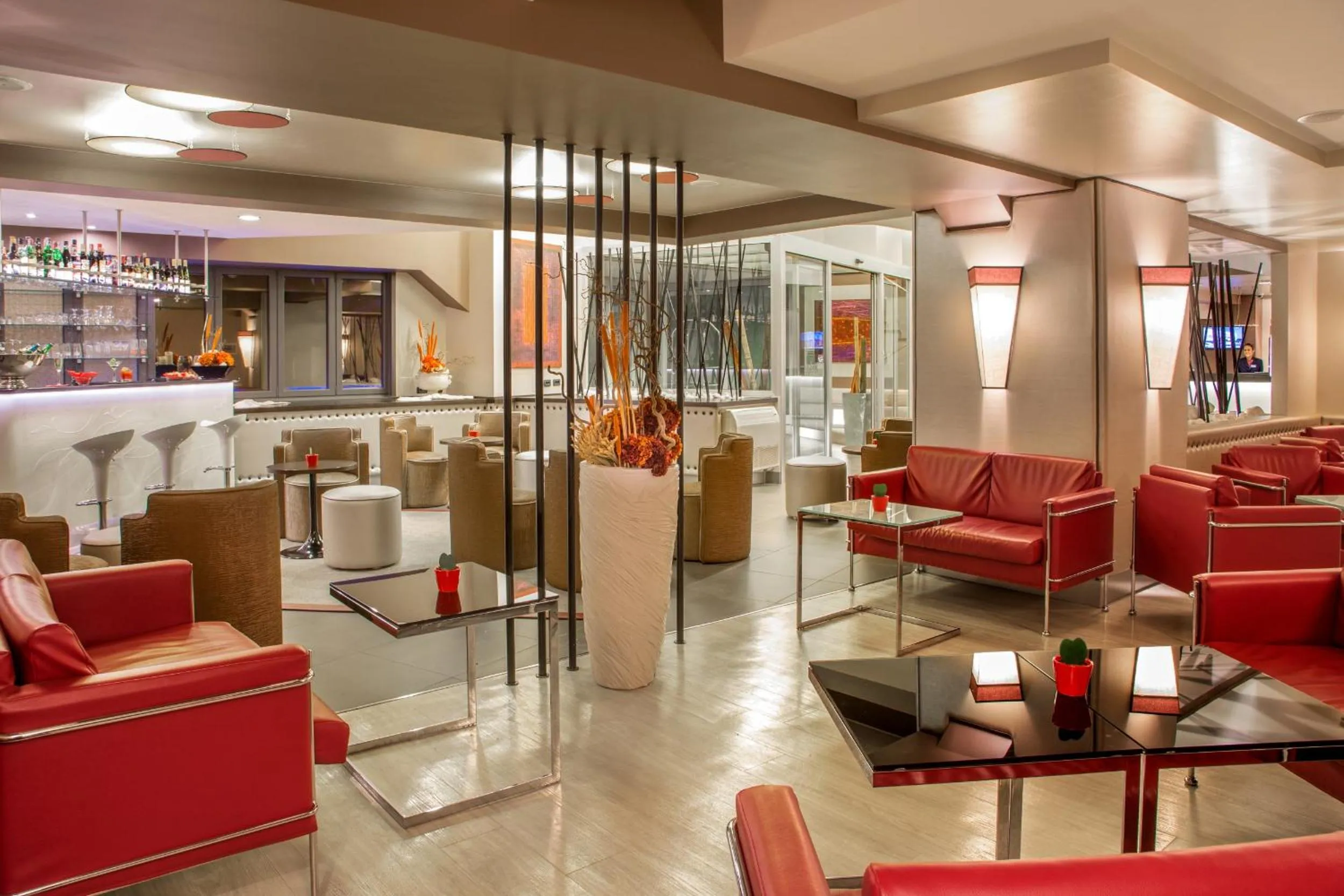 Communal lounge/ TV room in Hotel Domidea