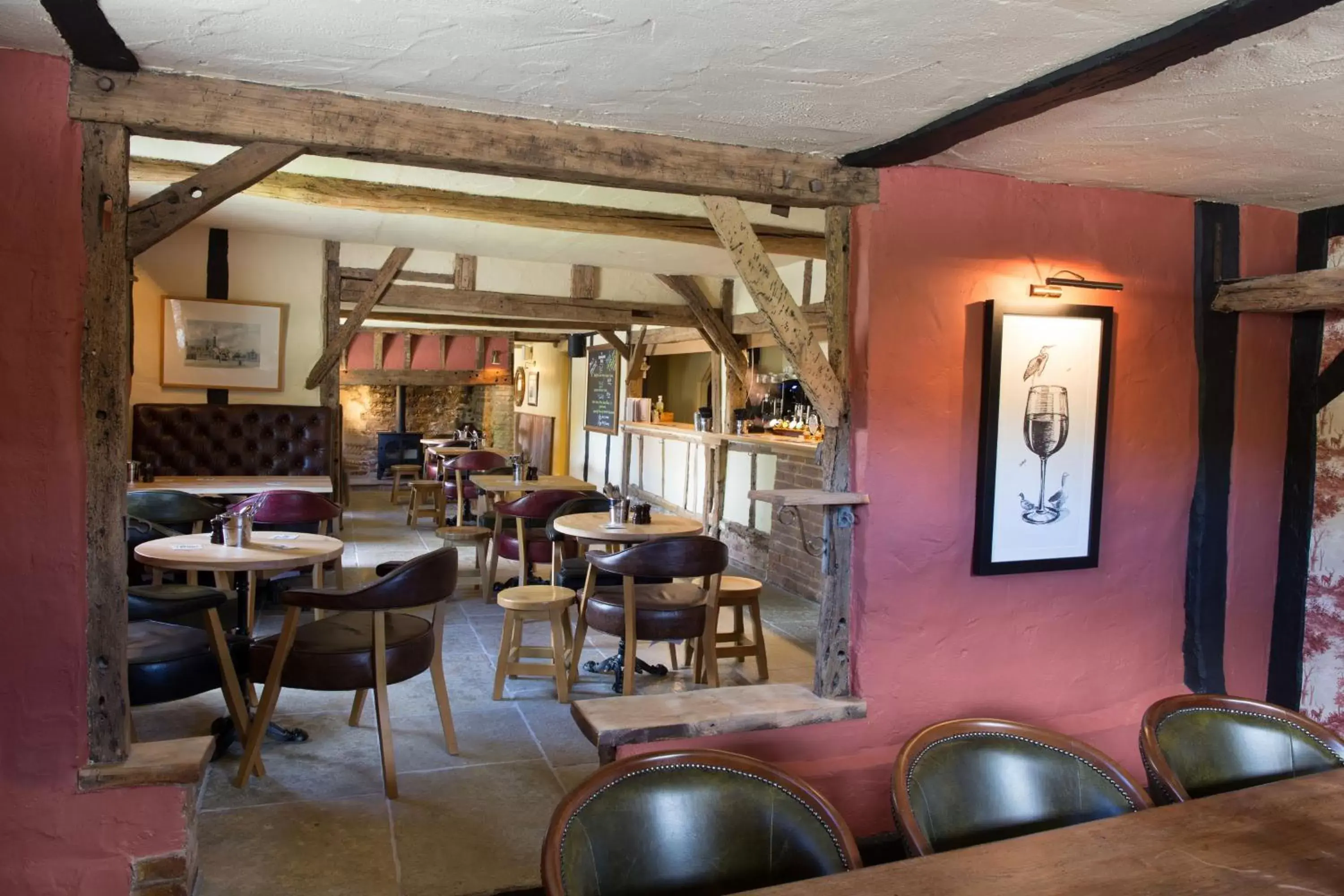 Lounge or bar, Restaurant/Places to Eat in The Honingham Buck