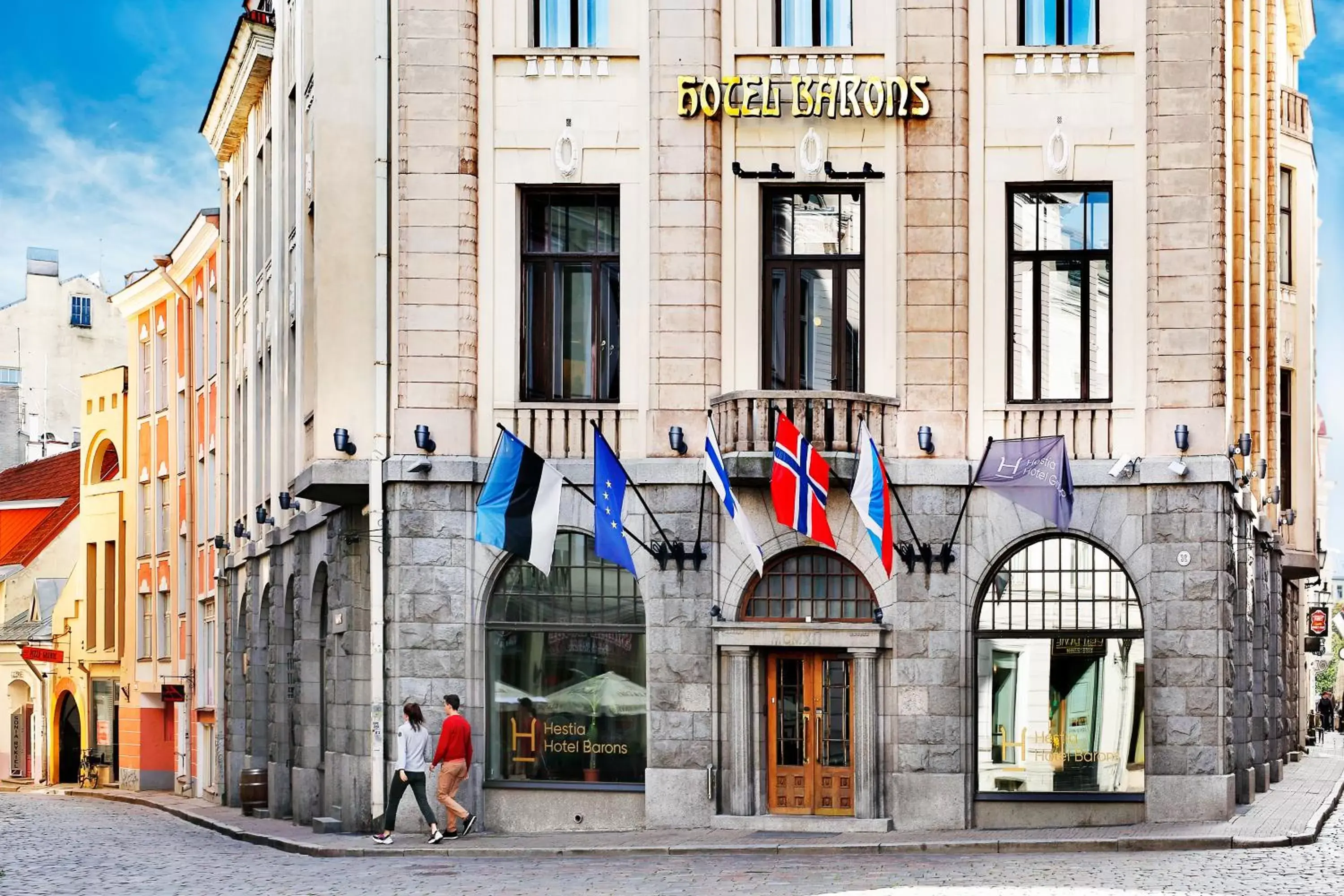 Facade/entrance in Hestia Hotel Barons Old Town