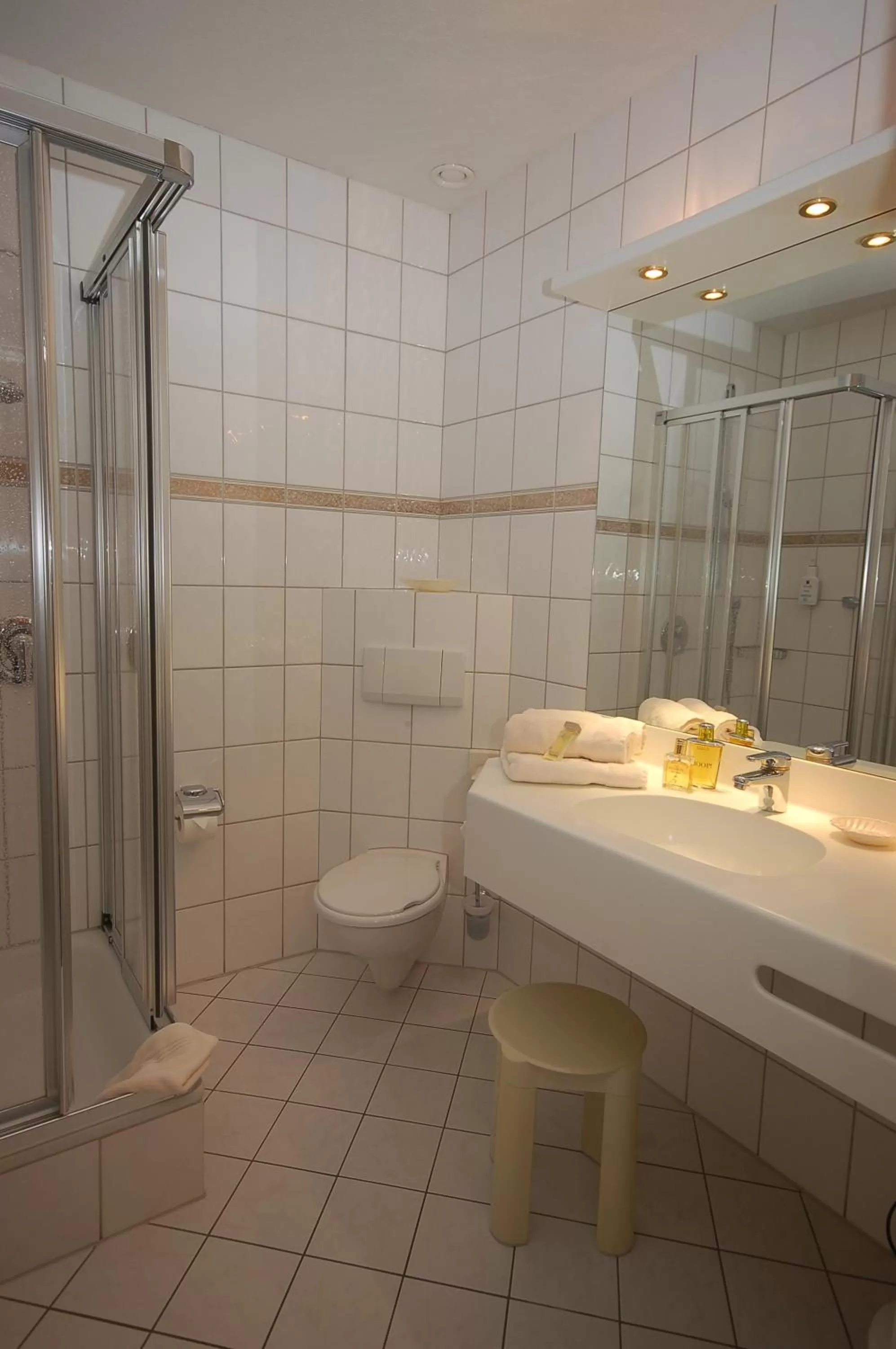 Shower in Ferienhotel Haus Becker