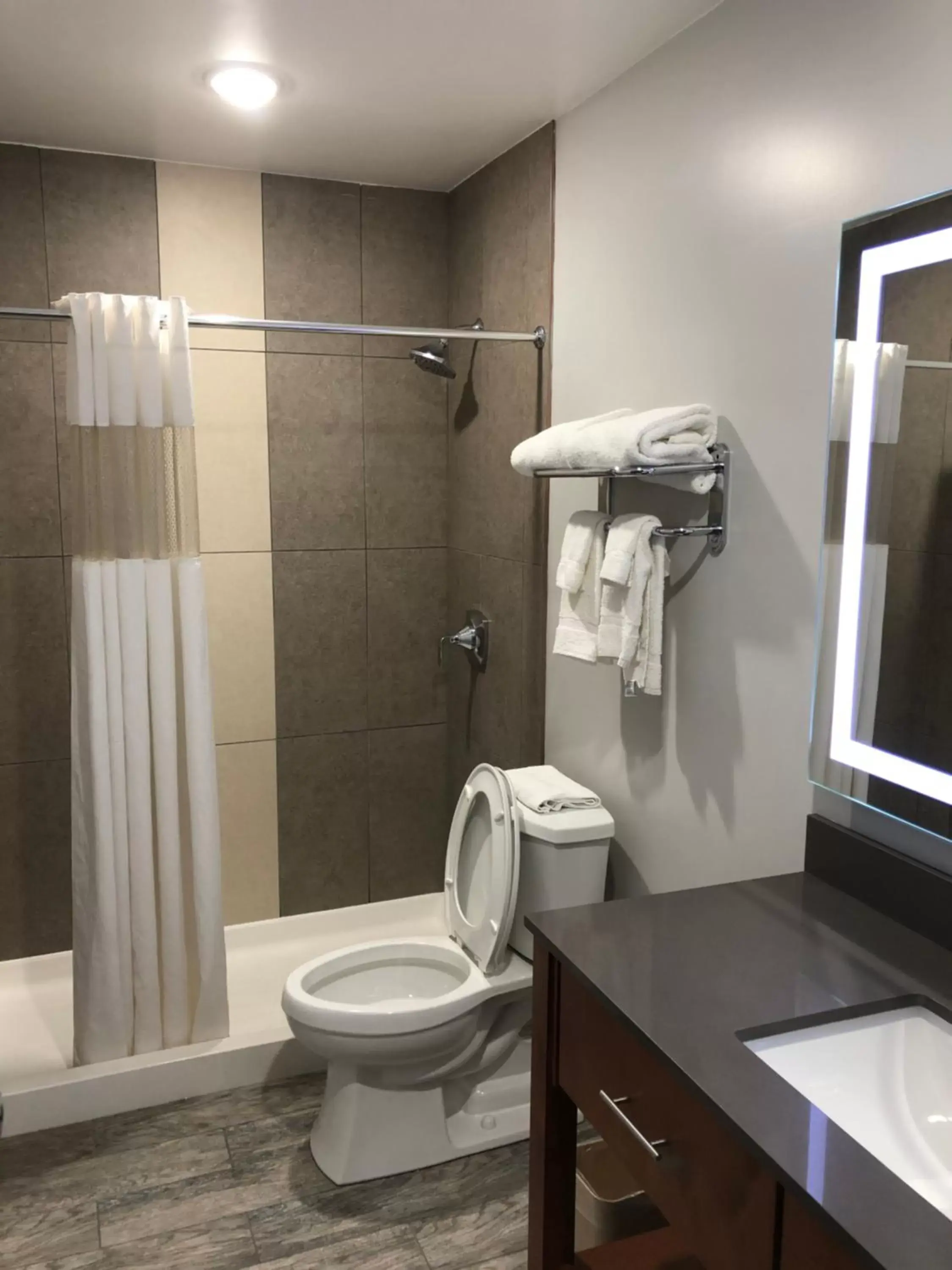 Bathroom in Quality Inn & Suites Watertown Fort Drum