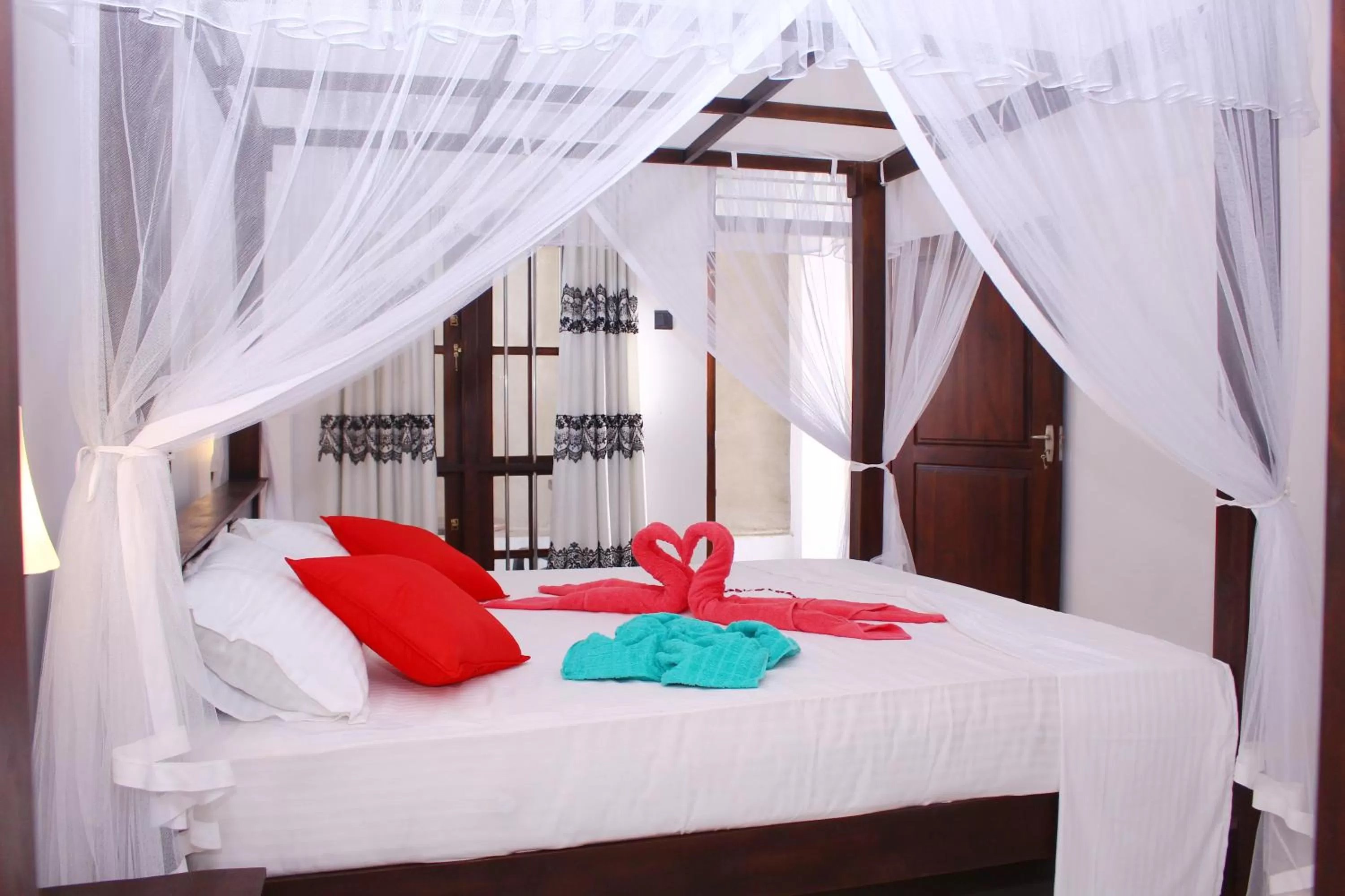 Bed in Turtle Reef Guest