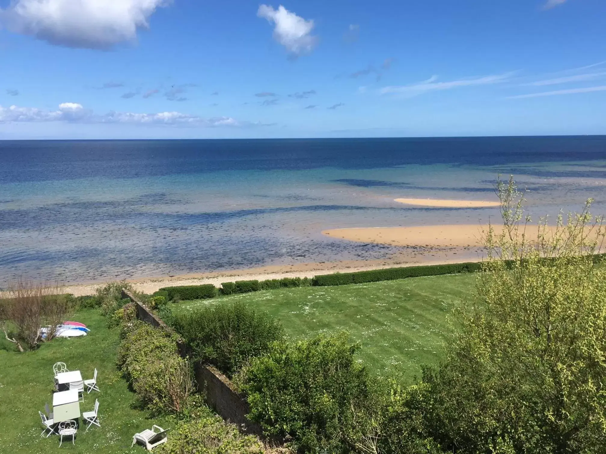 Sea view in Chambres d'hôtes Les 4 Vents Pointe du Hoc - Landing Beaches