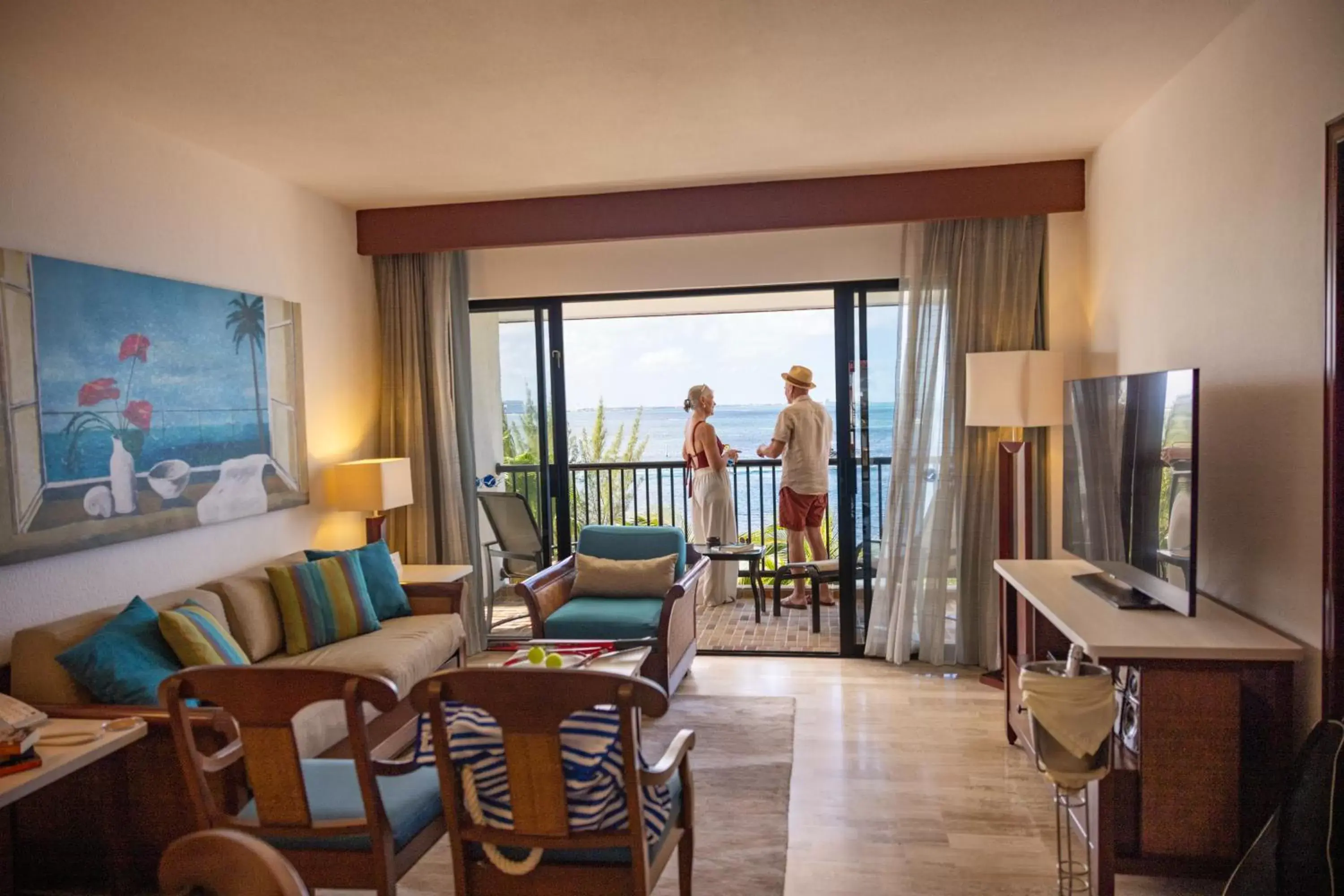 Bedroom, Seating Area in The Royal Cancun - All Suites Resort