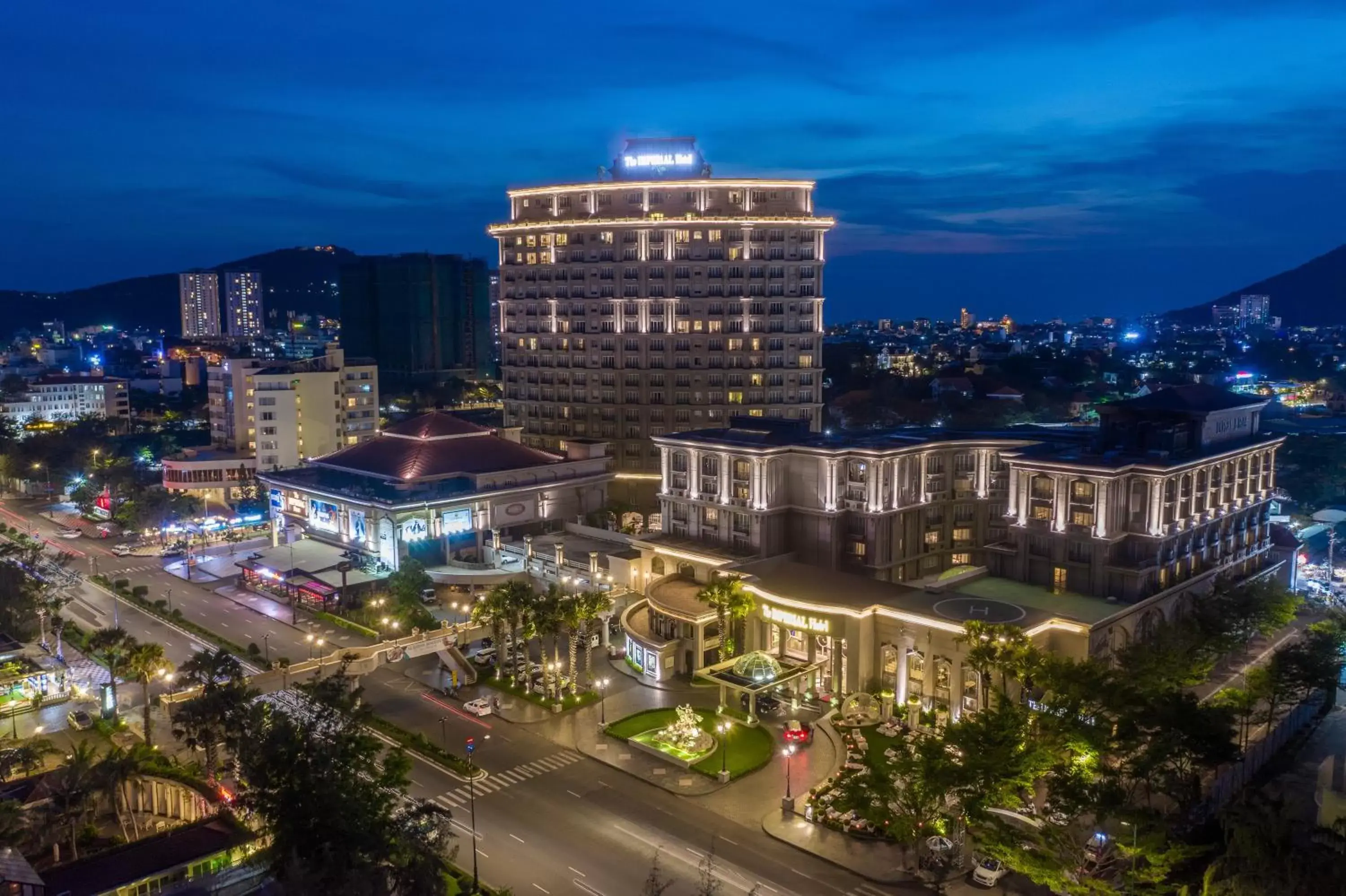 Property building, Bird's-eye View in The IMPERIAL Vung Tau Hotel