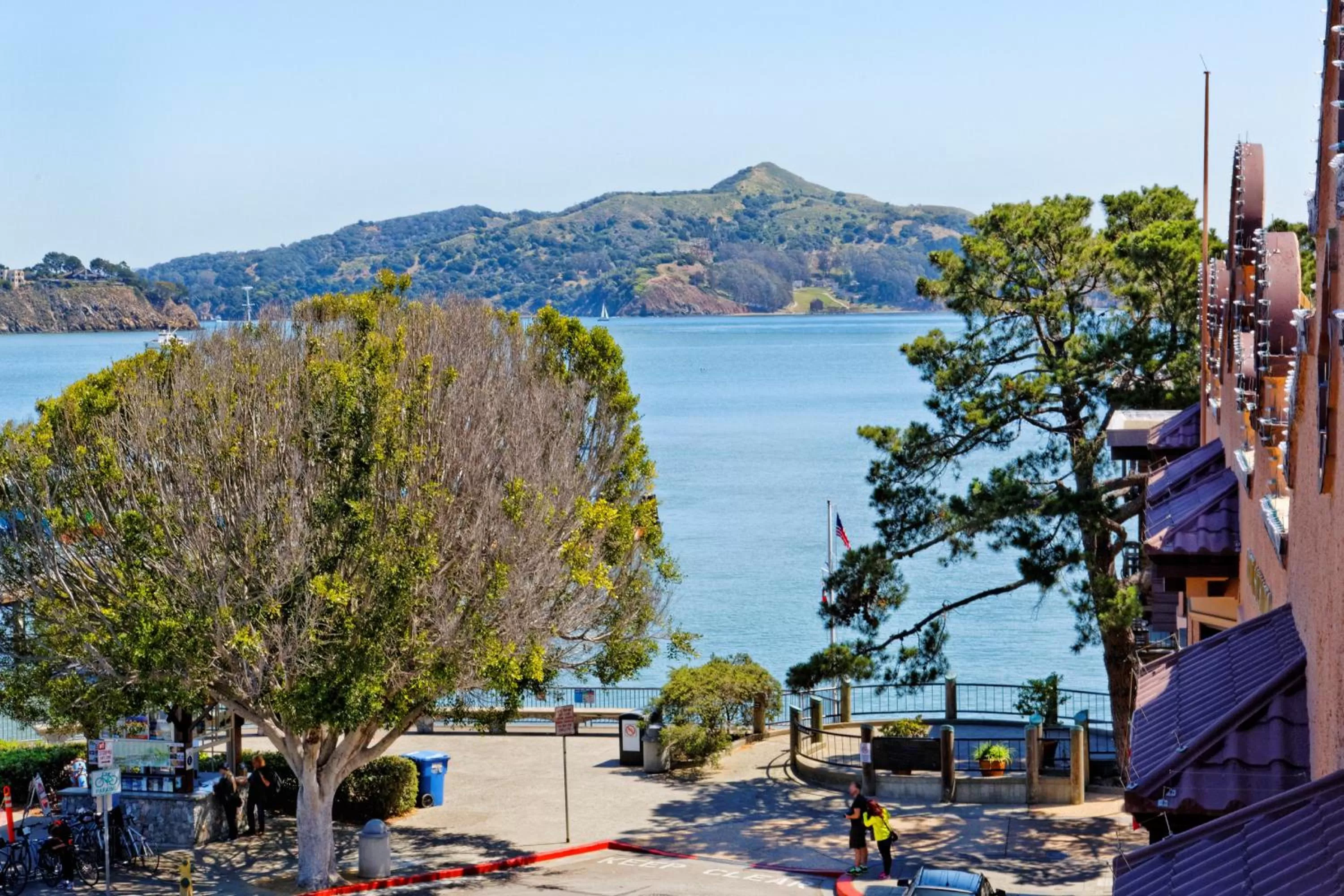 Sea view in Hotel Sausalito