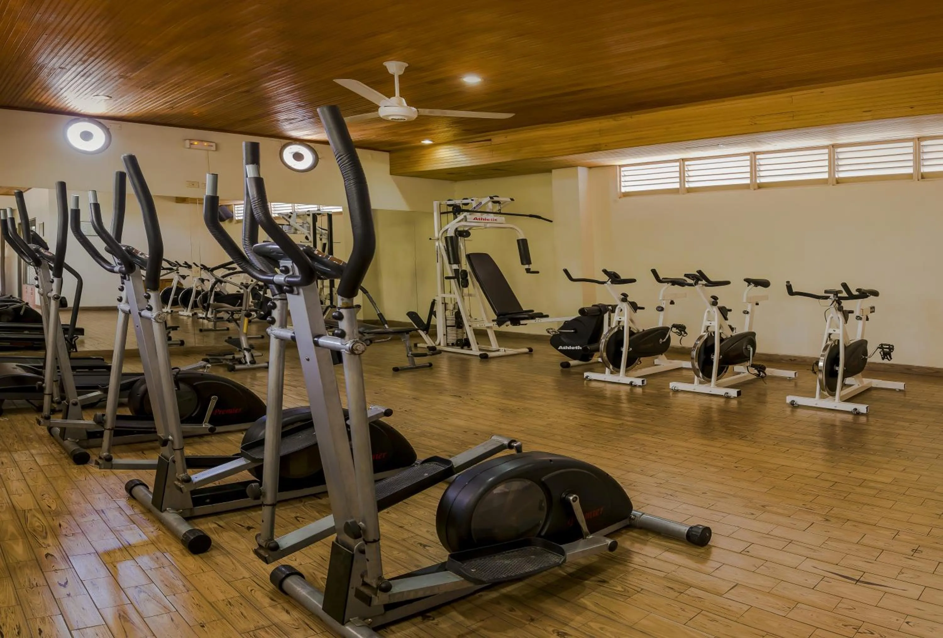 Fitness centre/facilities in Hotel Chicala
