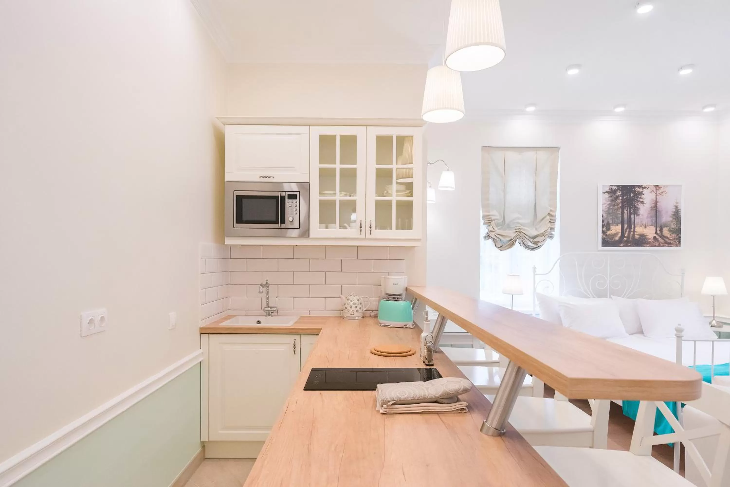 Kitchen or kitchenette in Revelton Suites Tallinn