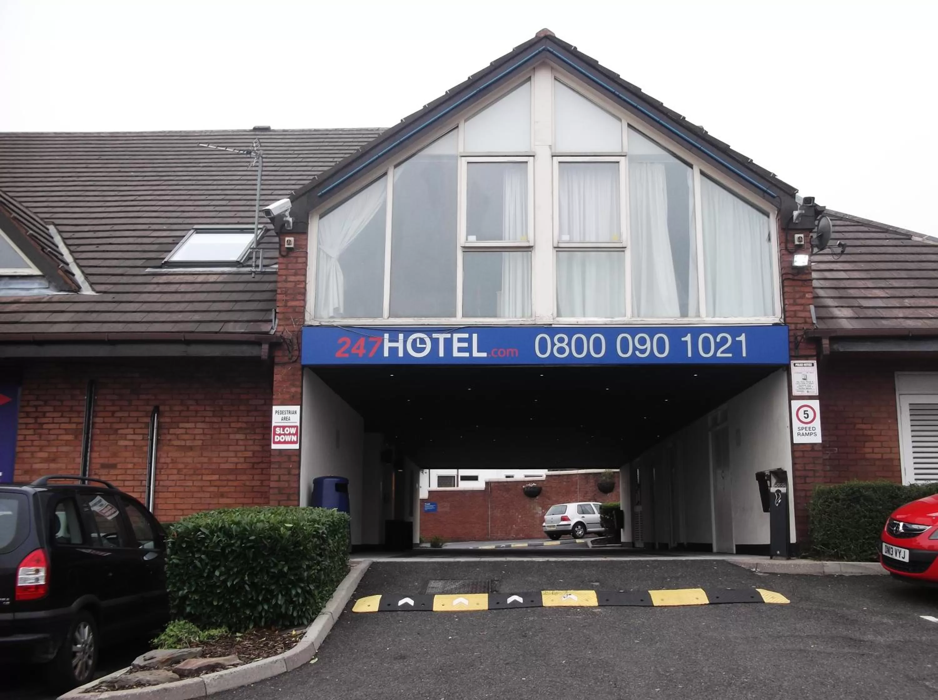 Facade/entrance in 247Hotel