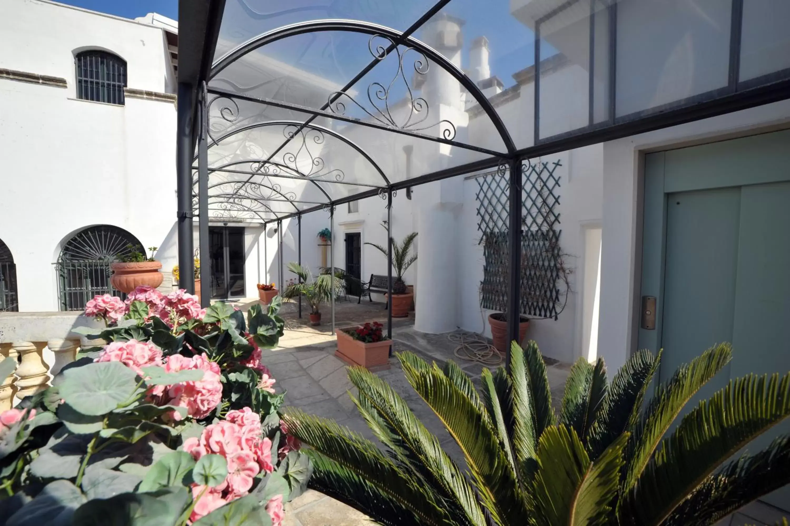 Balcony/Terrace in B&B Palazzo Senape De Pace