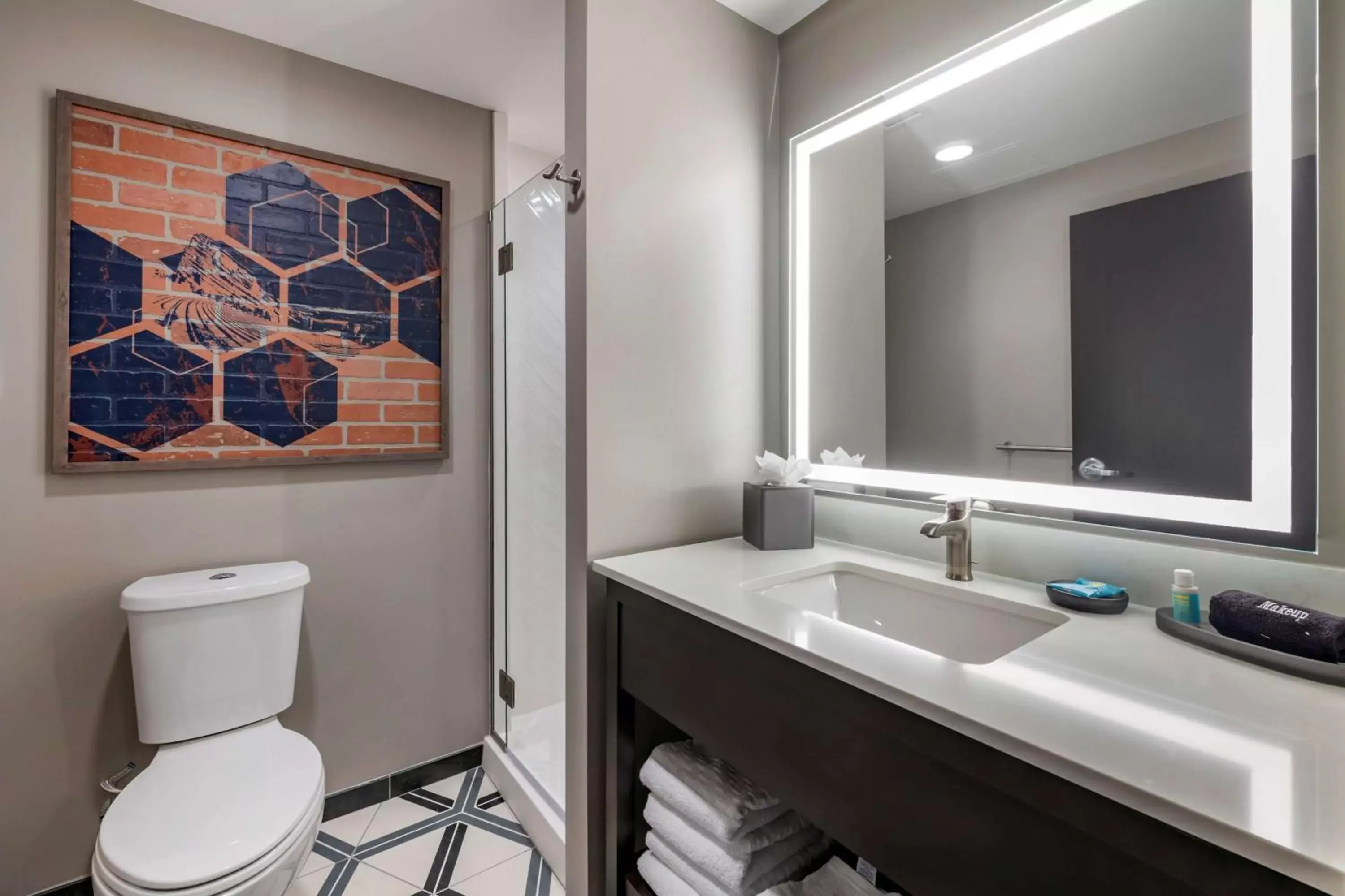 Bathroom in Vīb Hotel by Best Western Denver RiNo