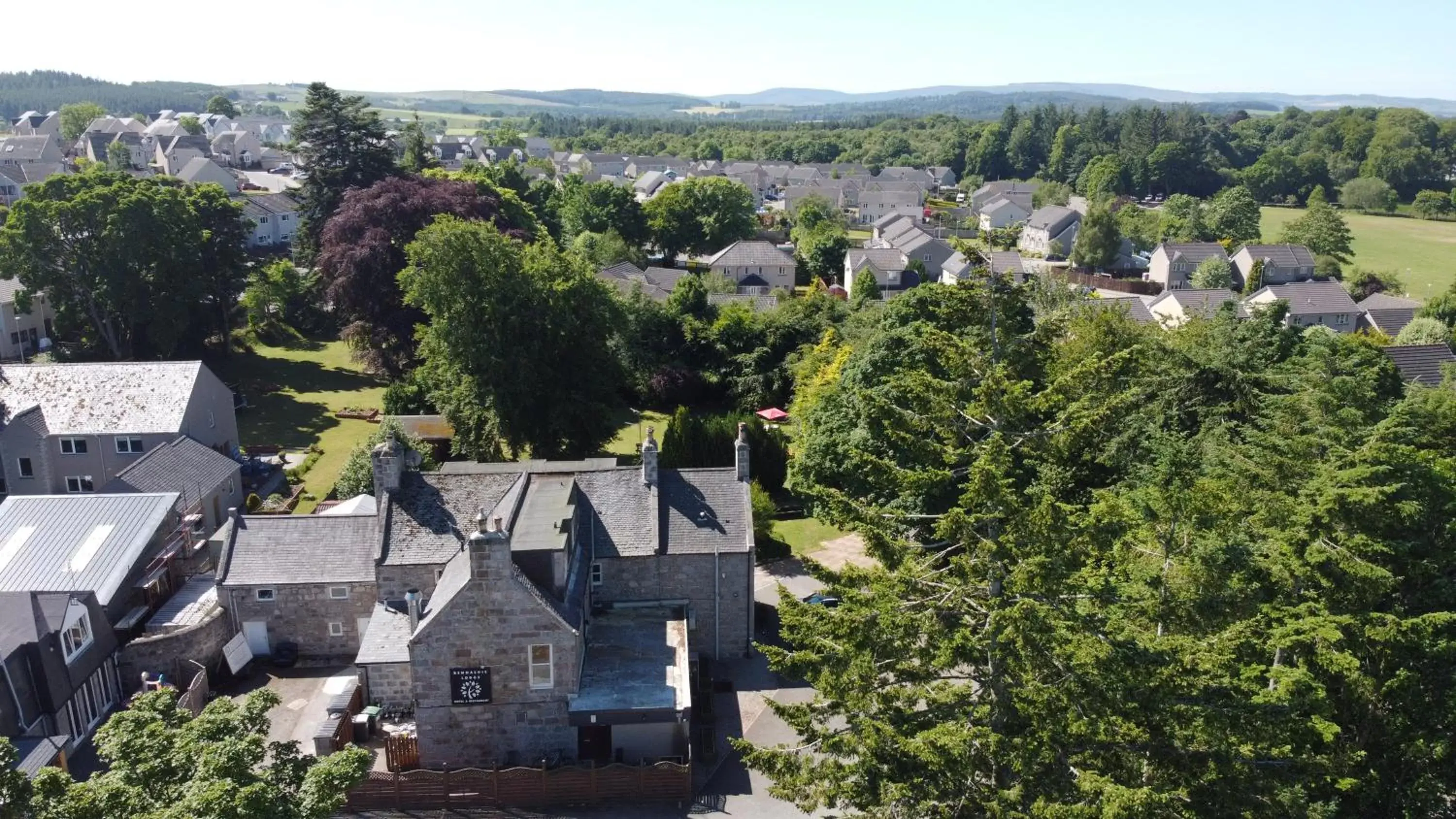 Bird's-eye View in Bennachie Lodge Hotel in Kemnay