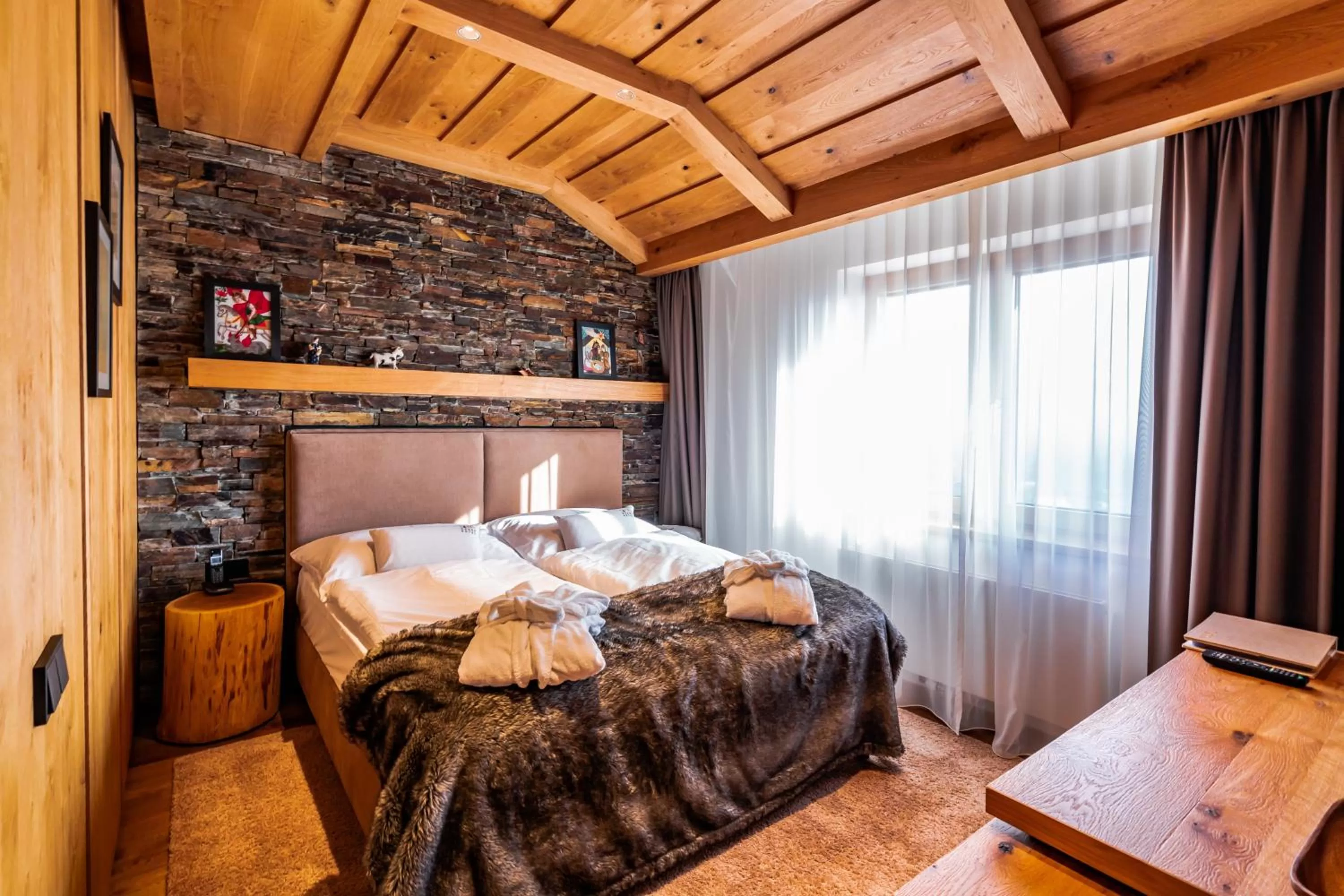 Bed in Grandhotel Tatra