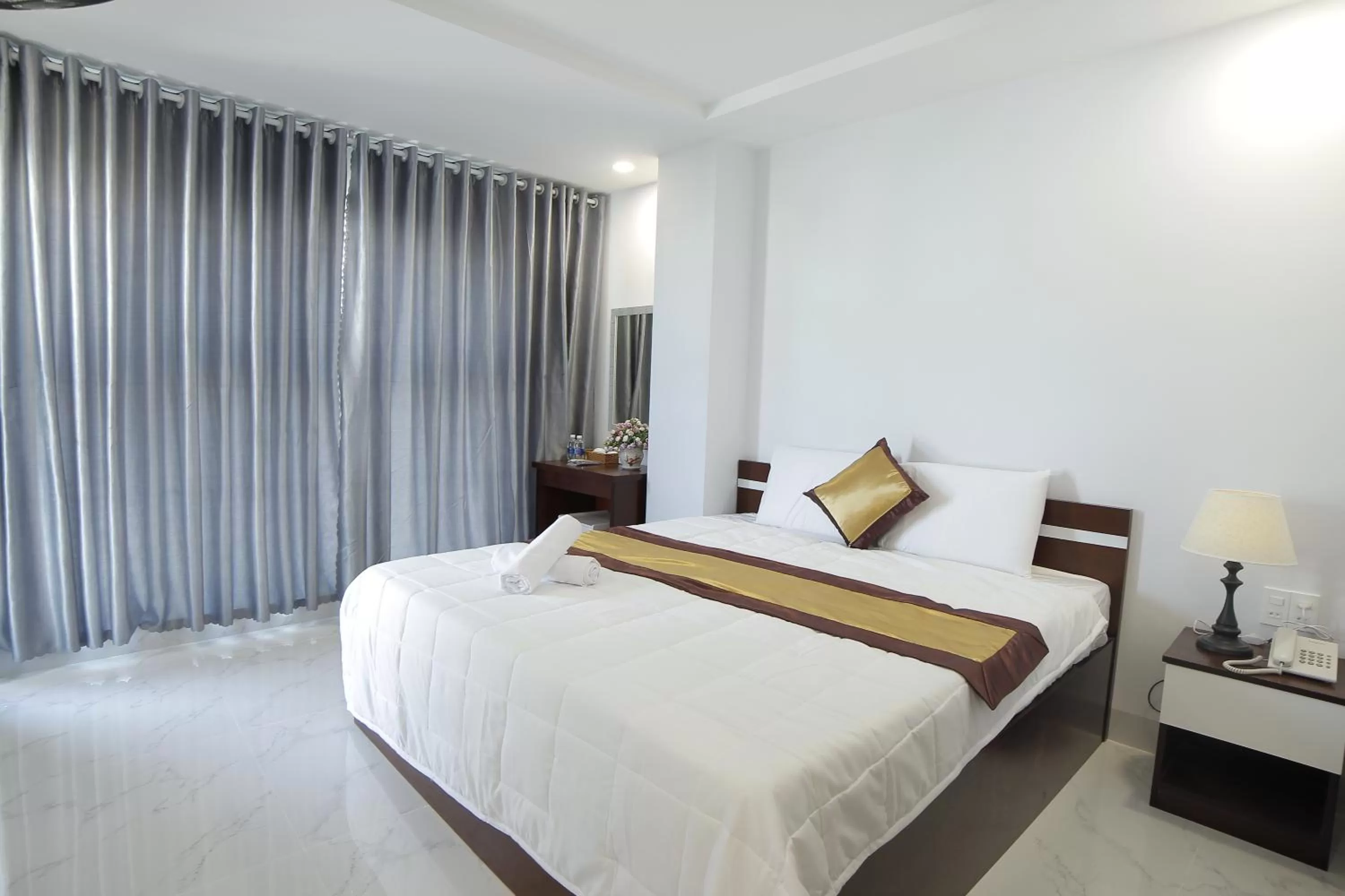 Bed in Tân Thi Hotel