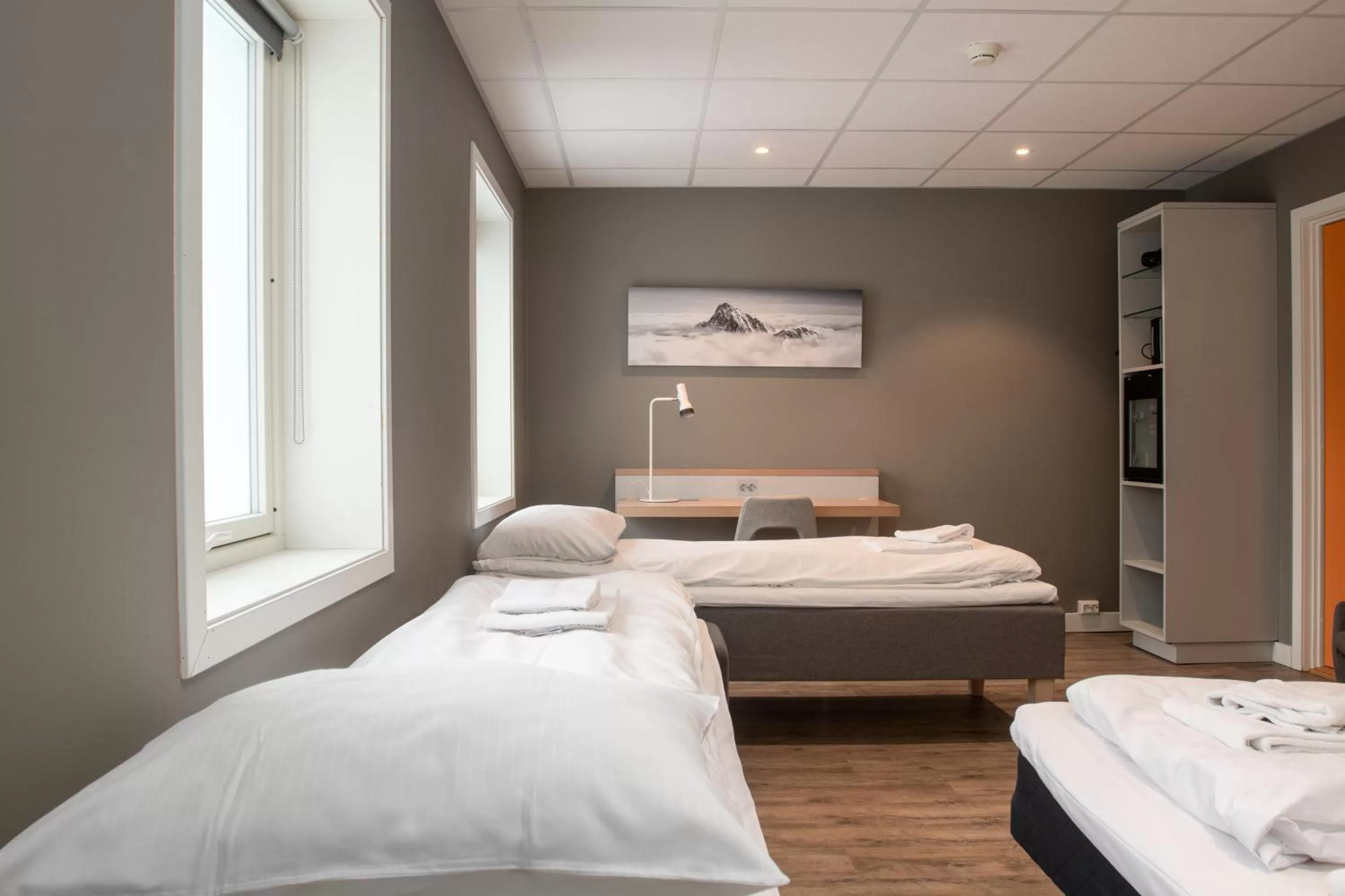 Bed in Fast Hotel Svolvær