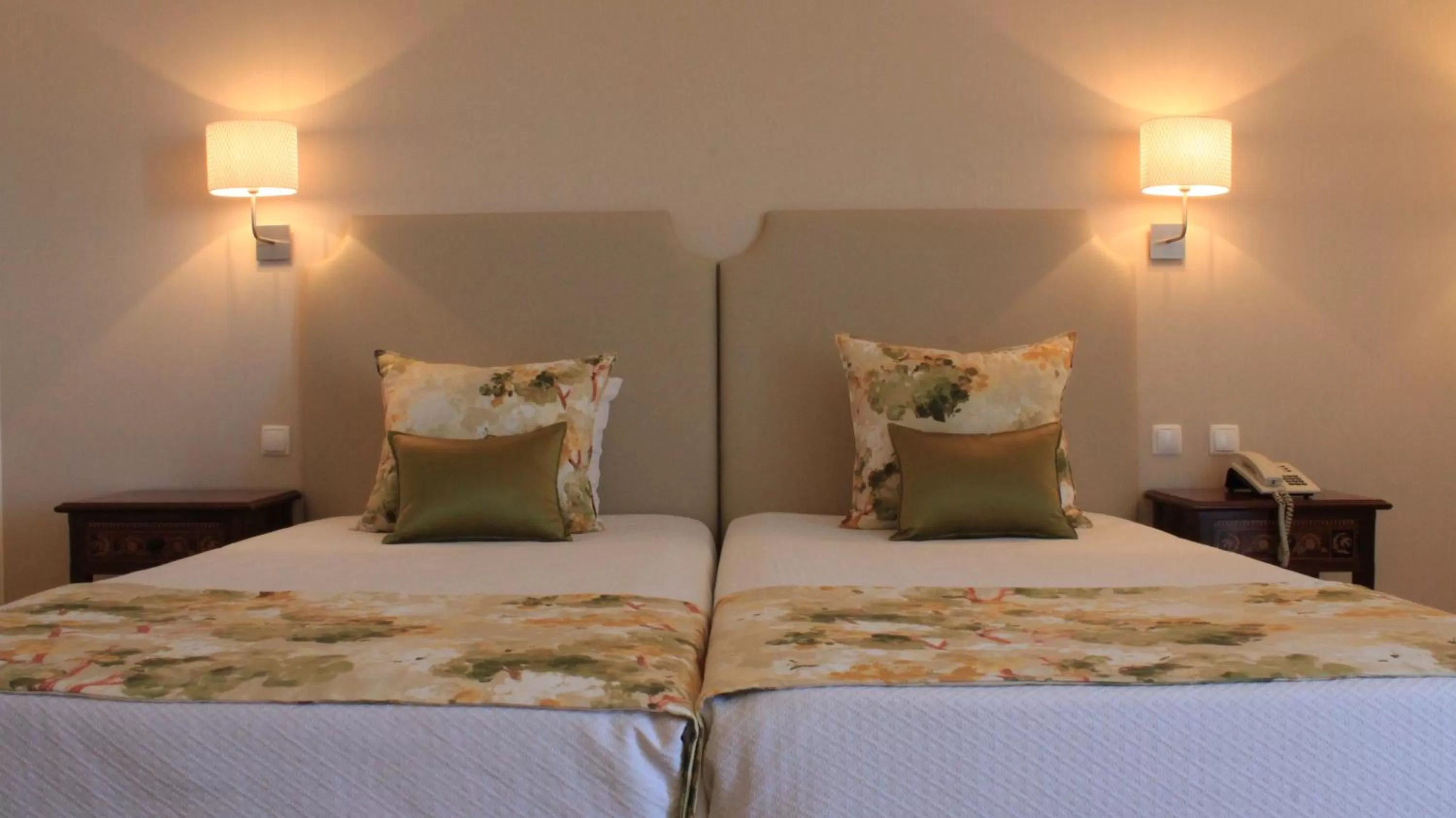 Bed in Hotel Solar Palmeiras