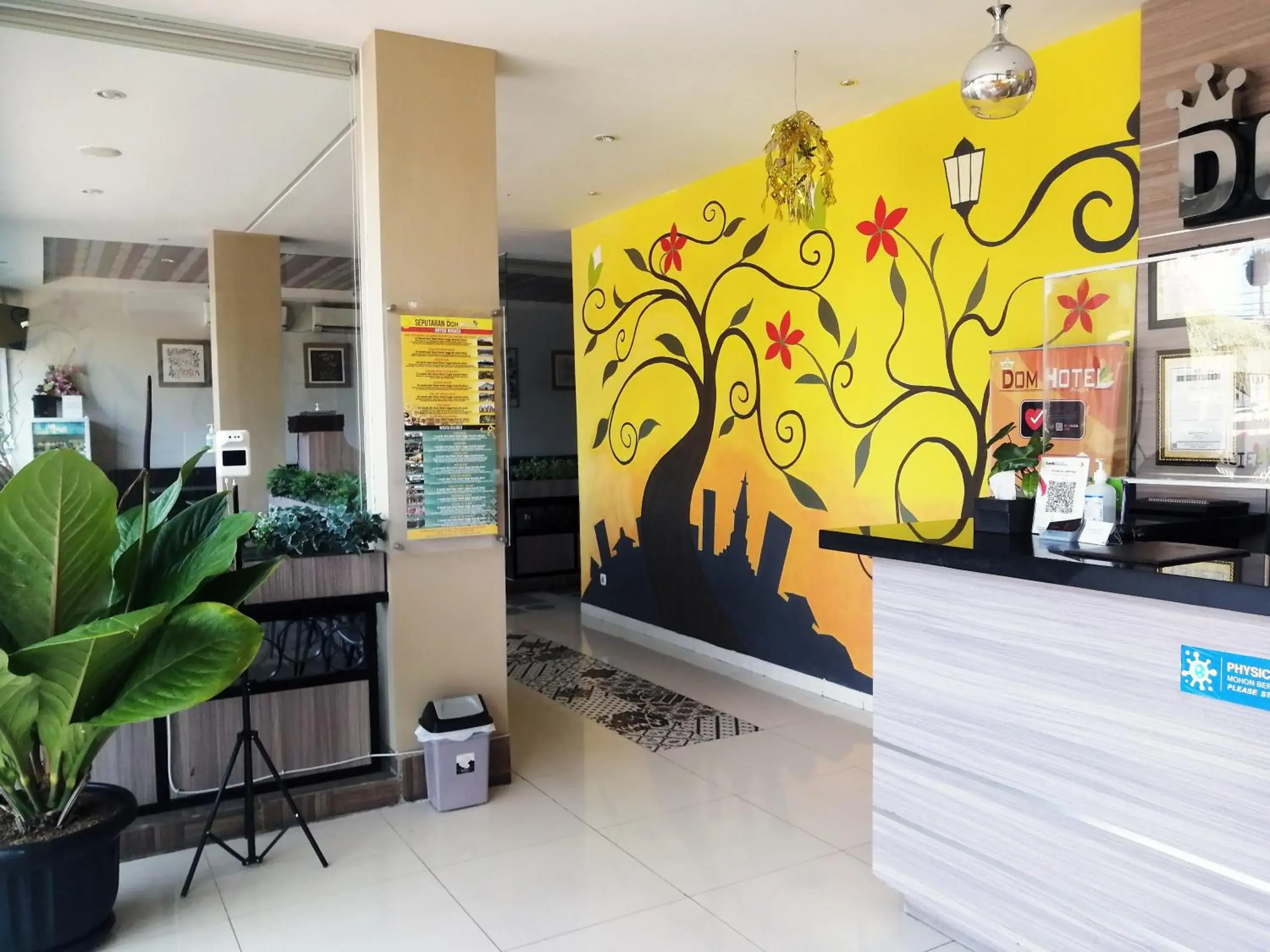 Lobby or reception, Lobby/Reception in Dom Hotel Jogja