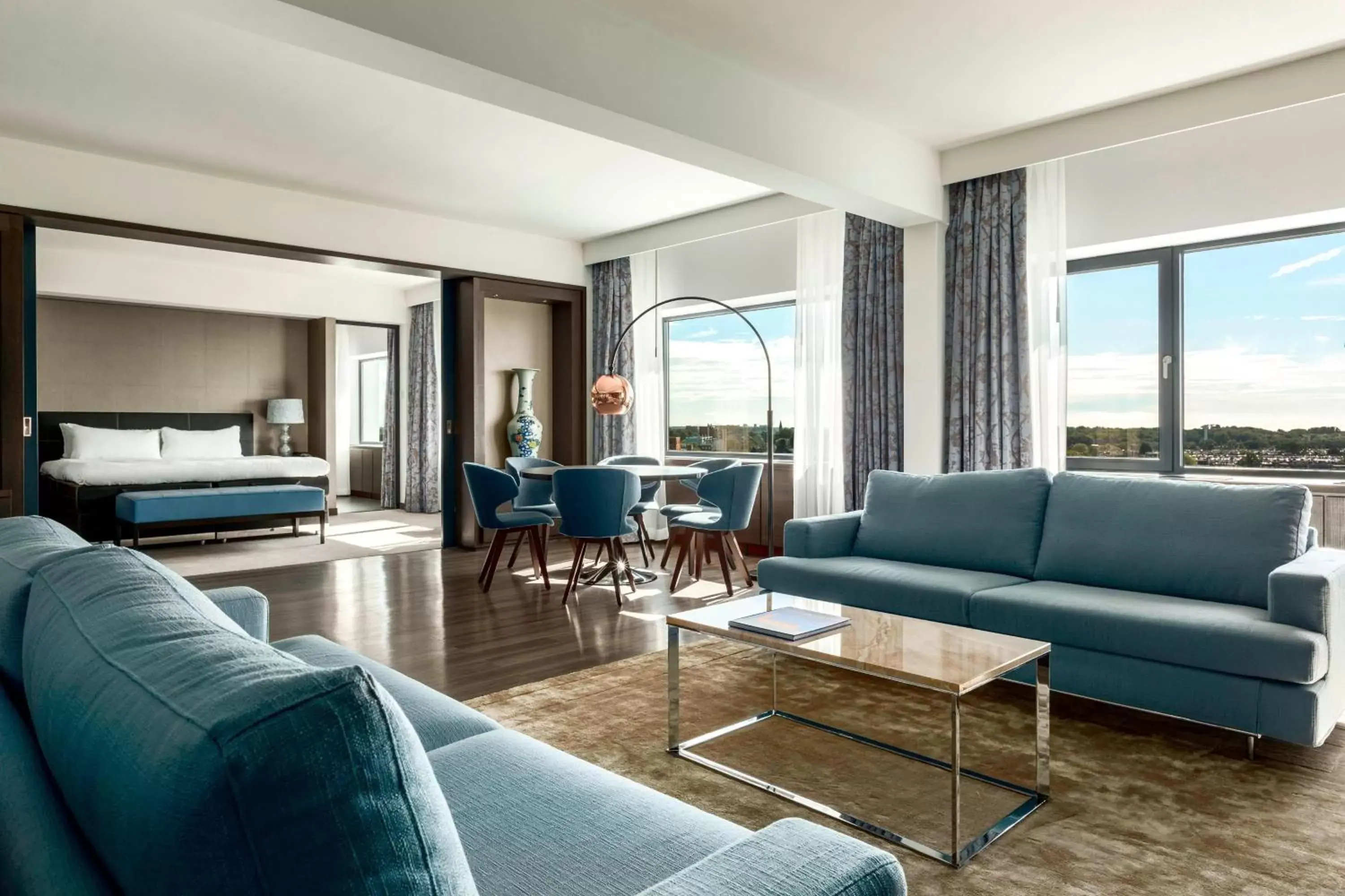 Bedroom, Seating Area in Marriott Hotel The Hague