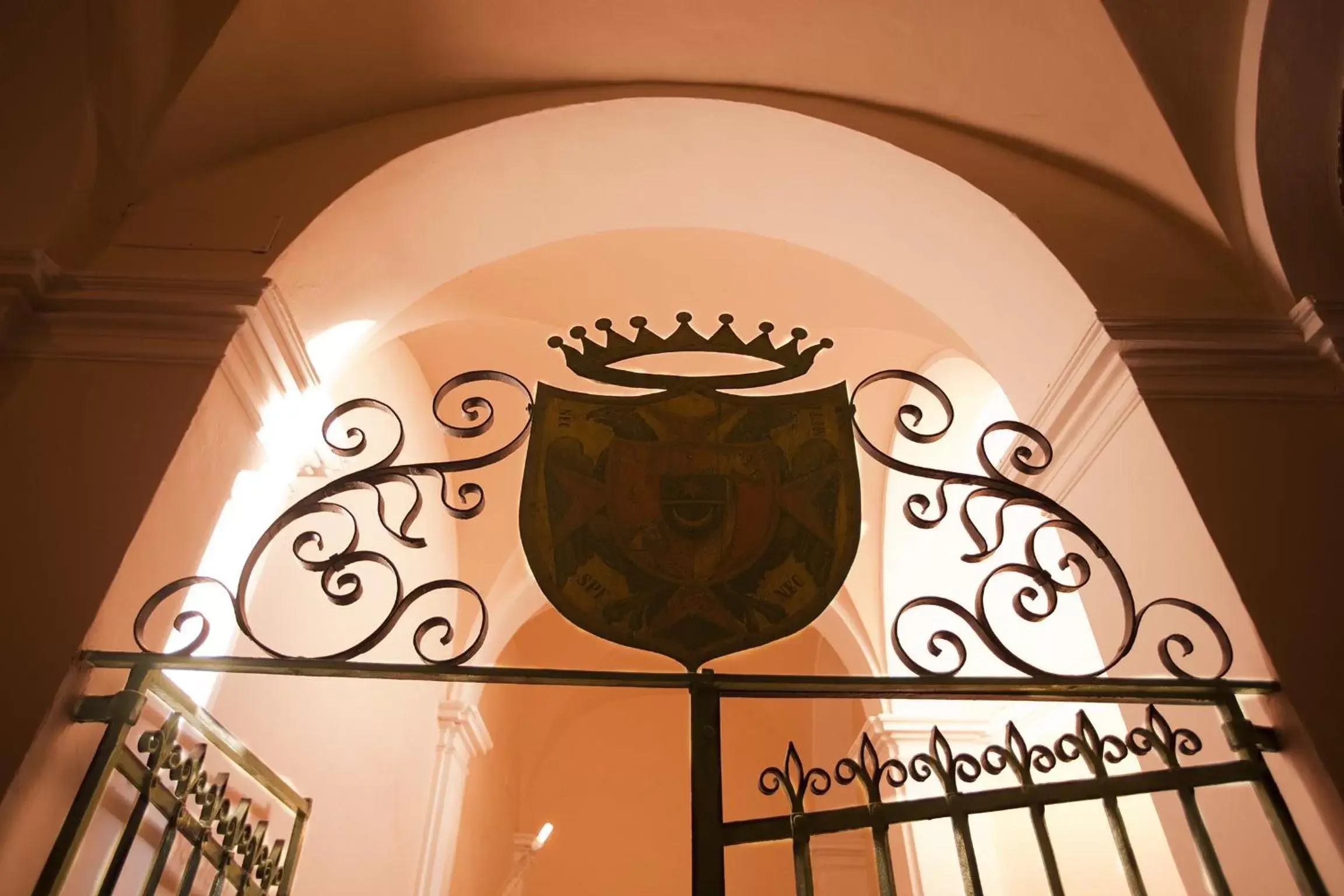 Decorative detail in Palazzo Carletti