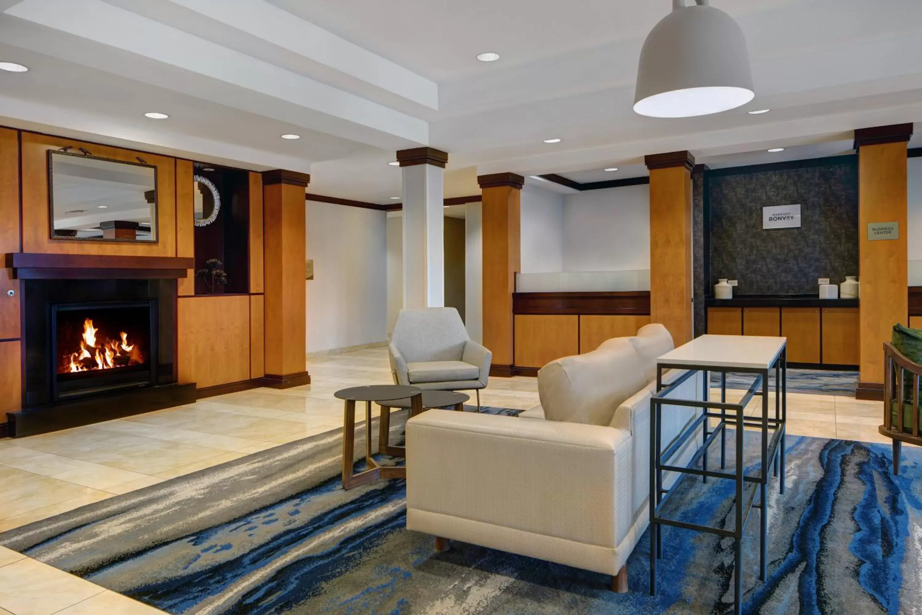 Lobby or reception, Seating Area in Fairfield Inn and Suites Carlsbad