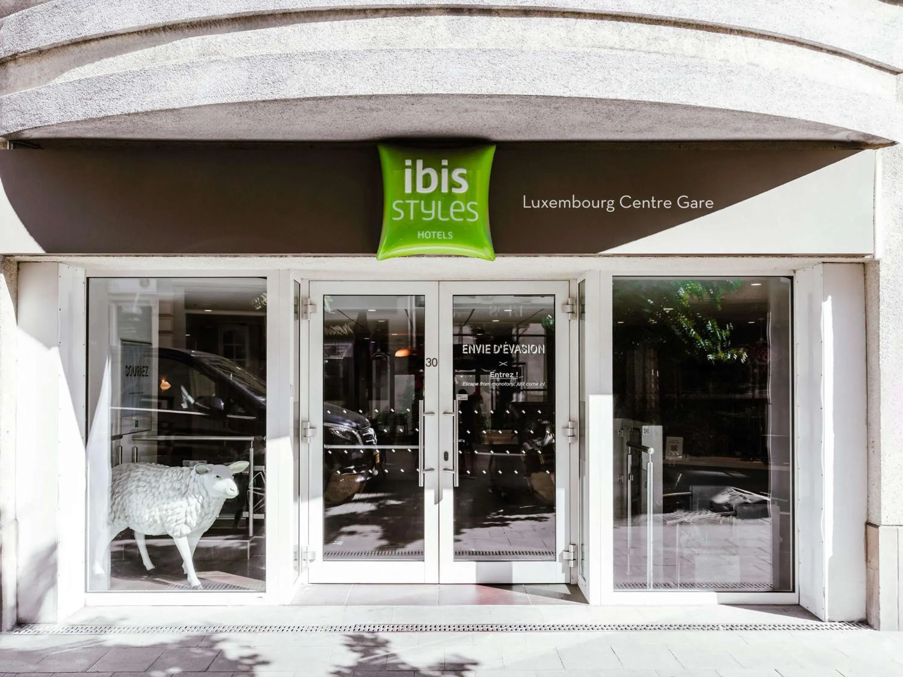 Property building in ibis Styles Luxembourg Centre Gare