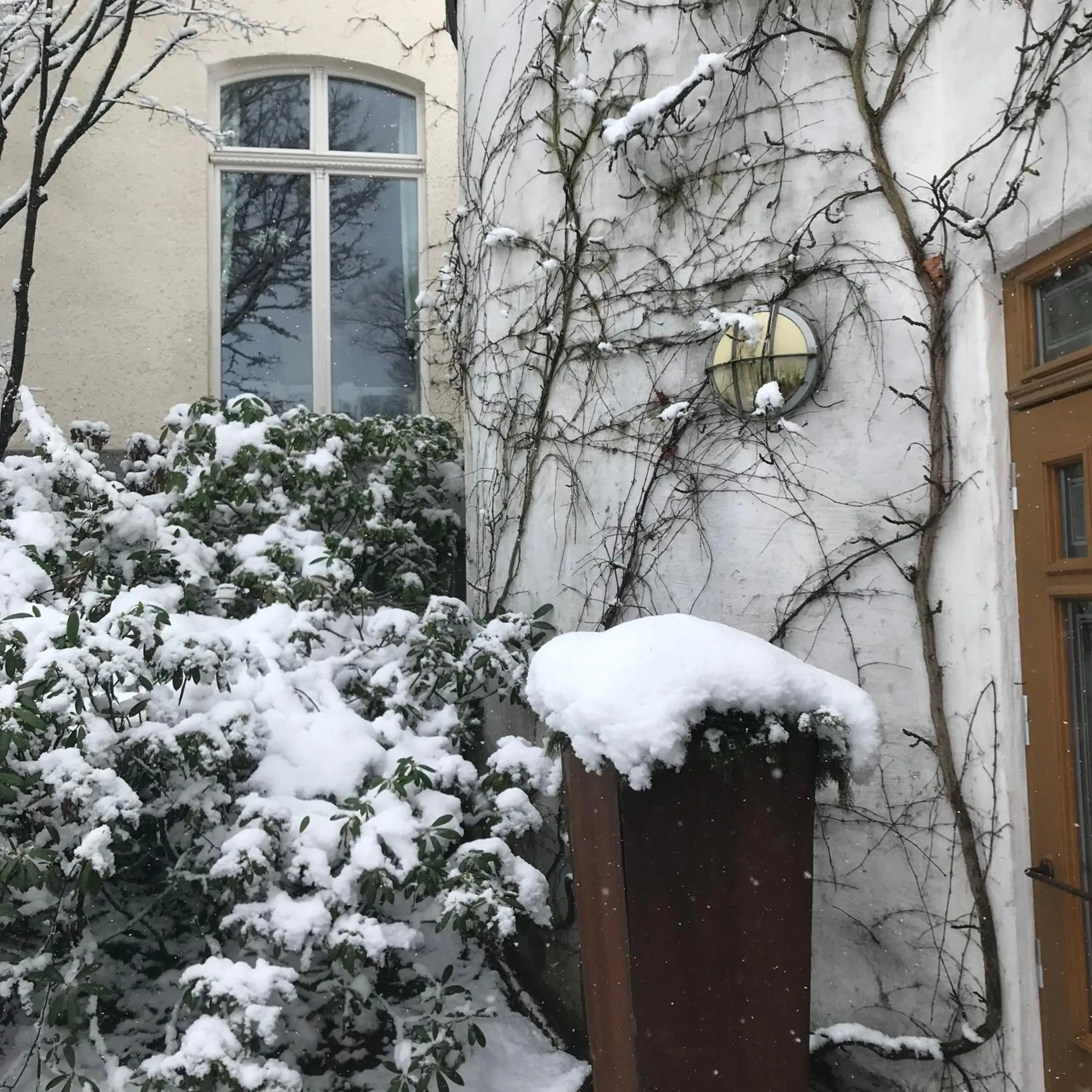 Property building, Winter in Hotel am Wallgraben