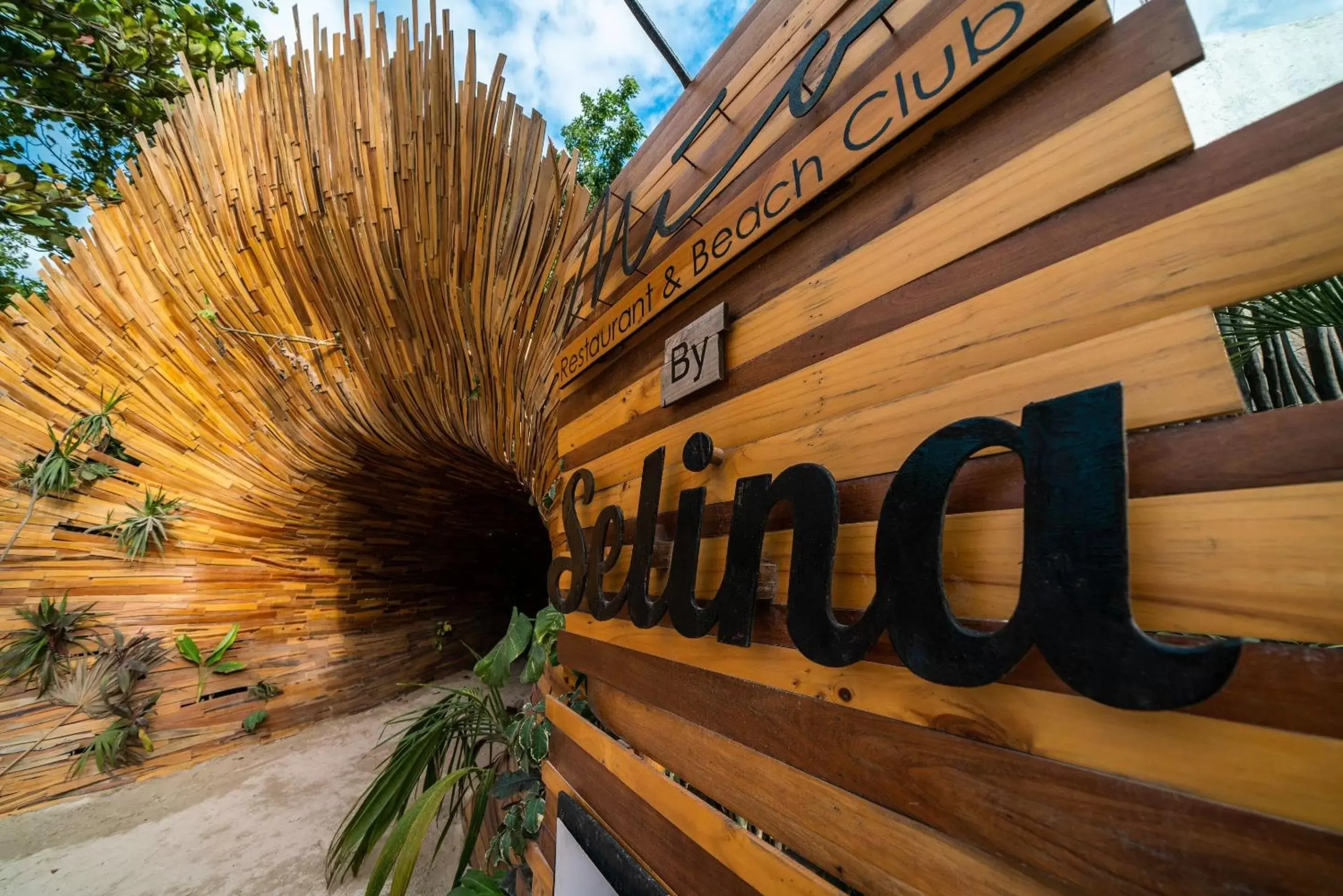 Facade/entrance, Property Logo/Sign in Selina Tulum