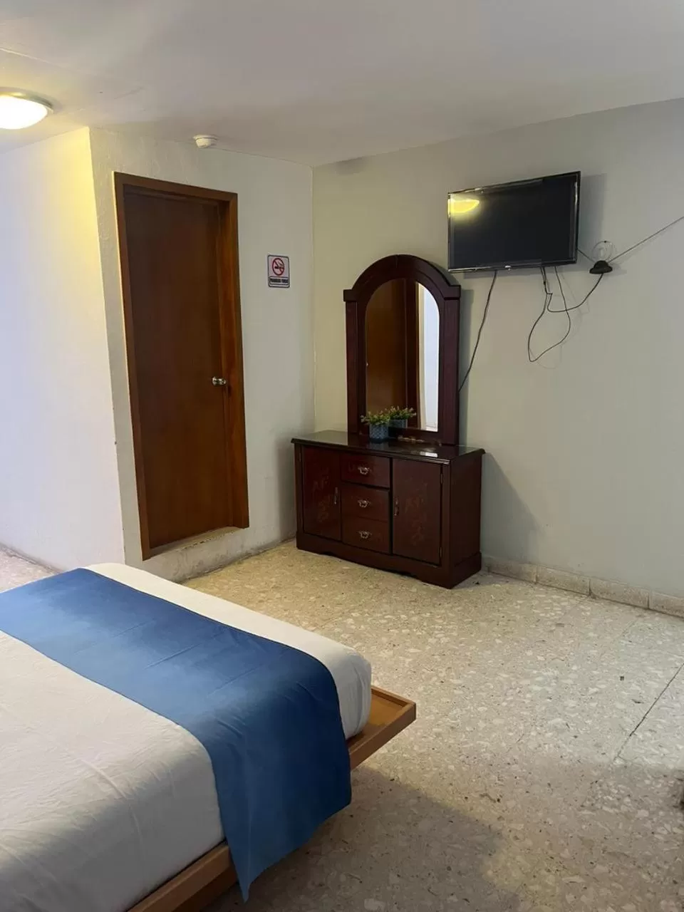 Bed in Hotel Queretaro