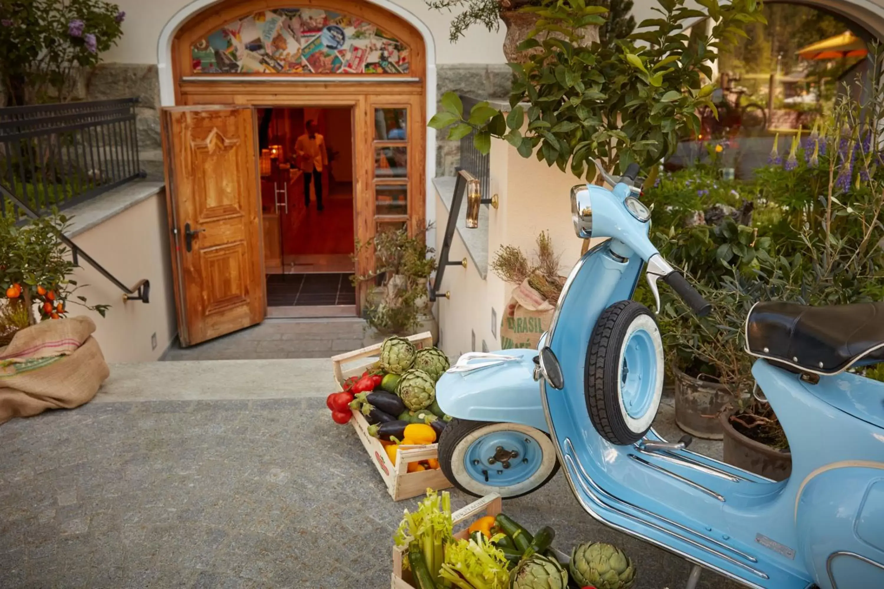 Facade/entrance in Hotel Walther - Relais & Châteaux