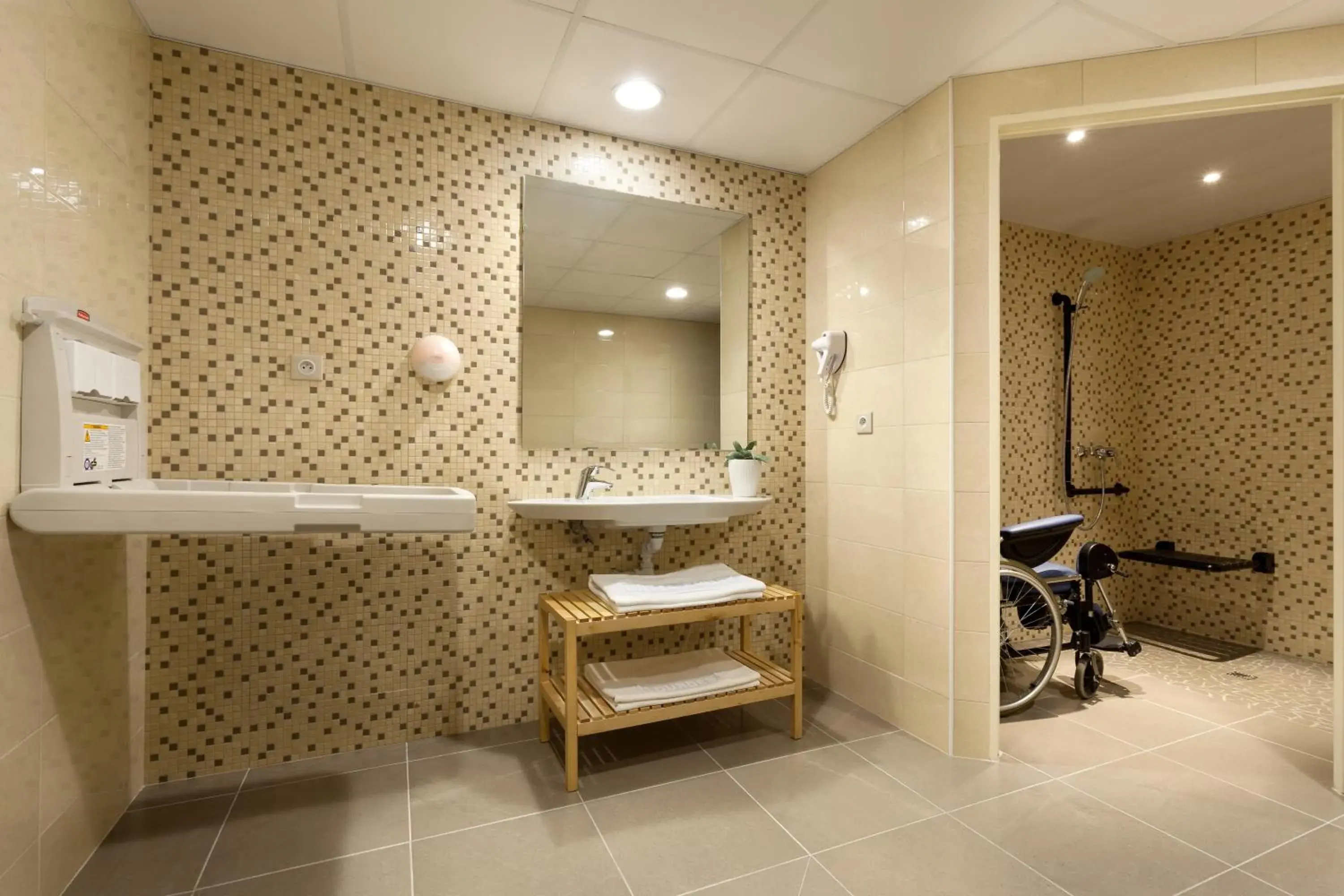 Bathroom in Hotel Roissy