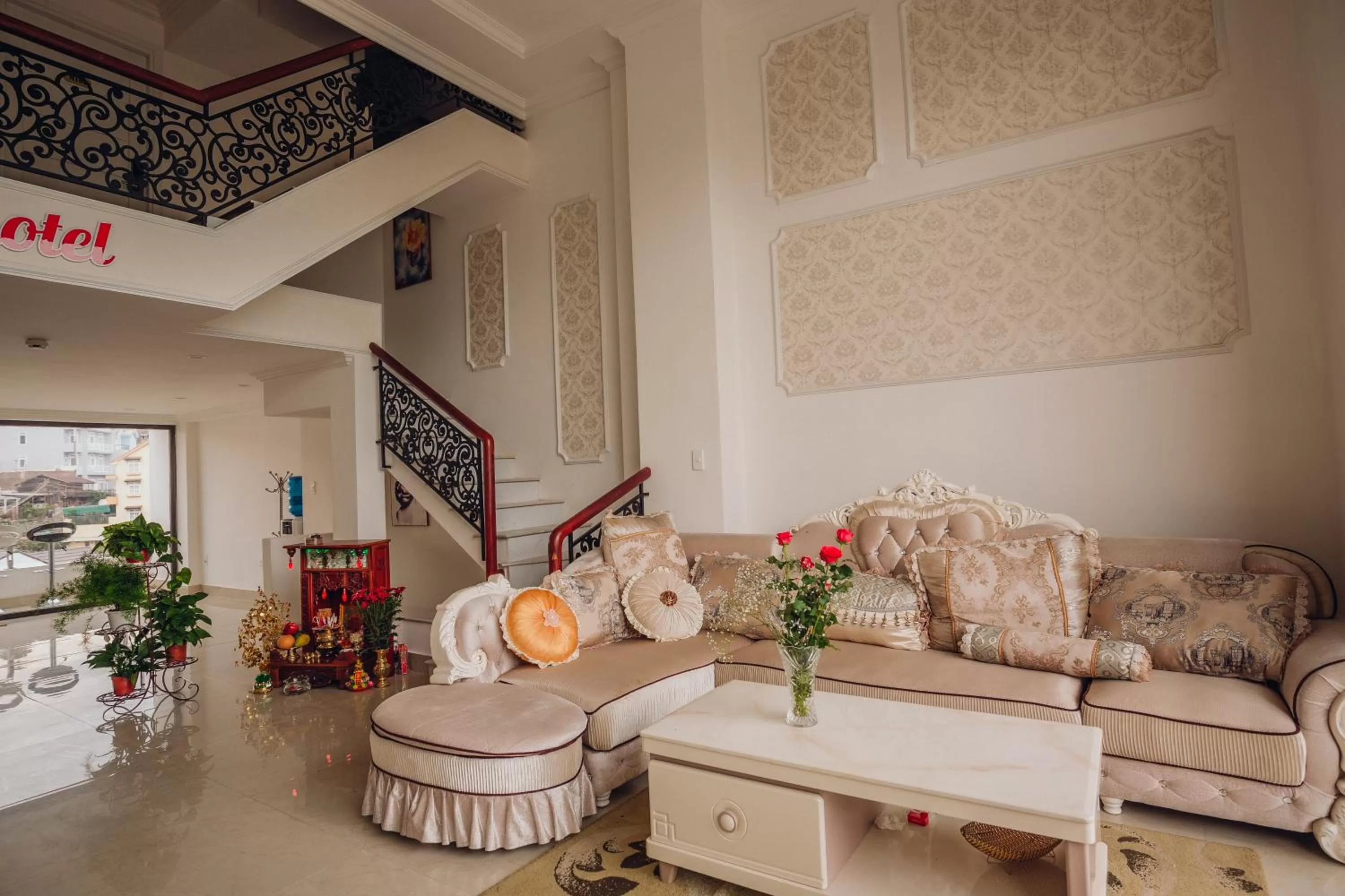 Living room in Ngàn Phố Studio & Love Hotel