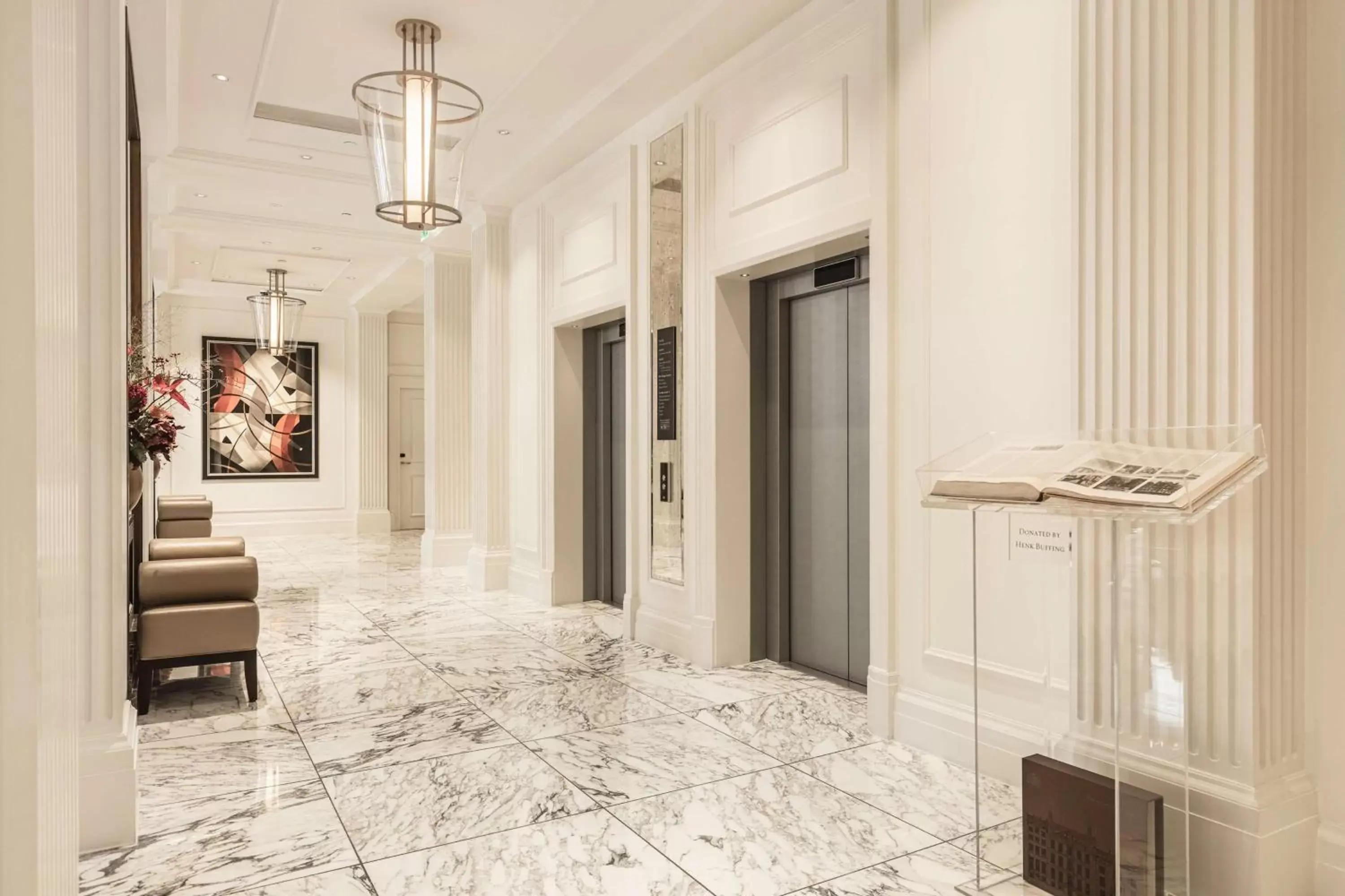 Lobby or reception in Waldorf Astoria Amsterdam
