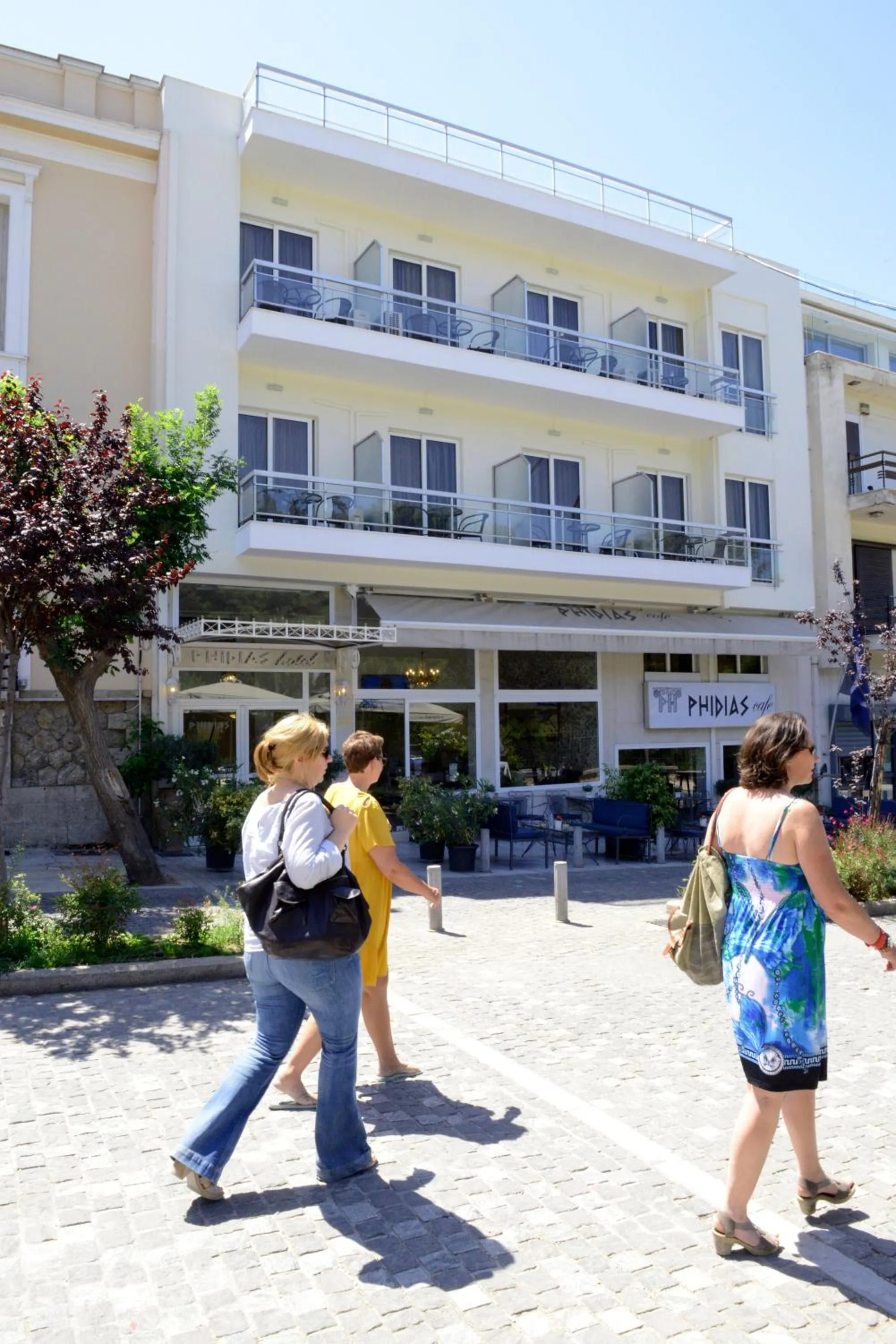 Property building in Phidias Hotel
