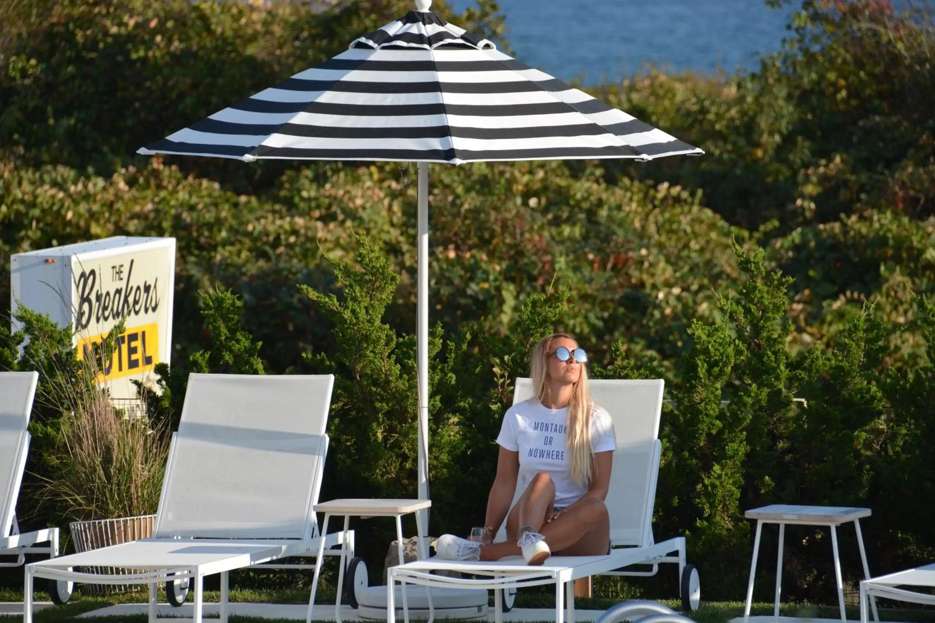 Pool view in Breakers Montauk