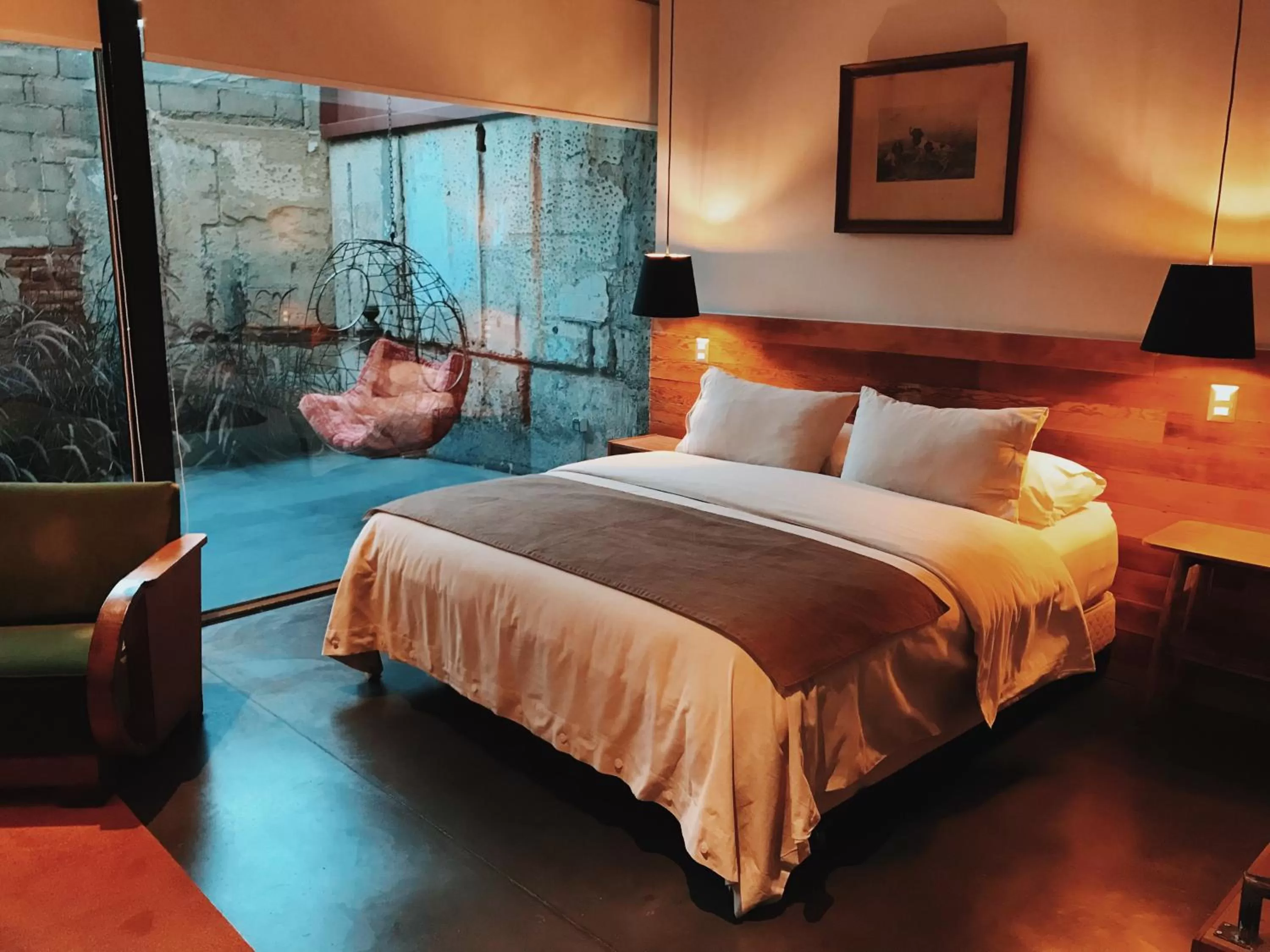 Bed in Augusta Hotel