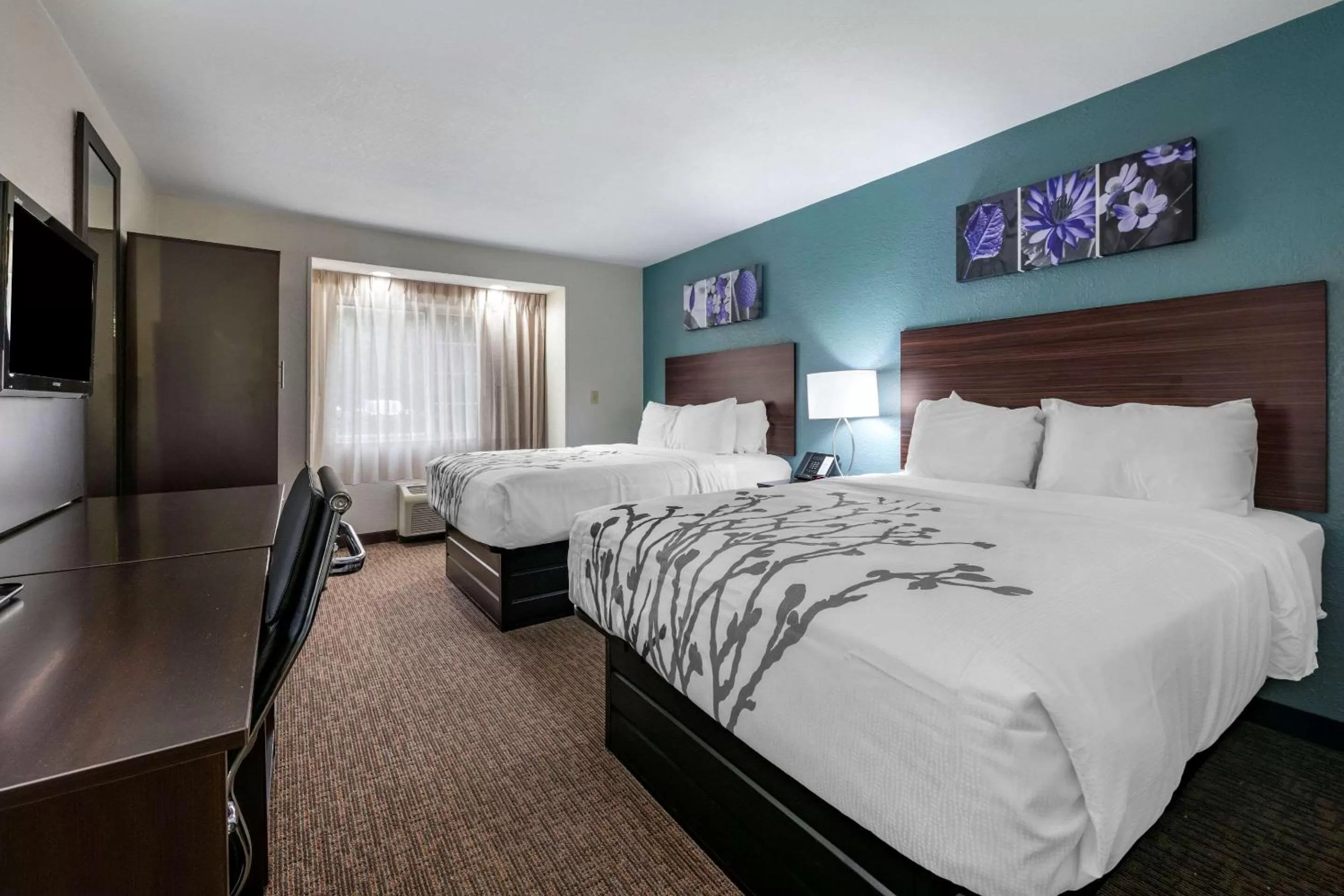 Bedroom, Bed in Sleep Inn Jacksonville Airport