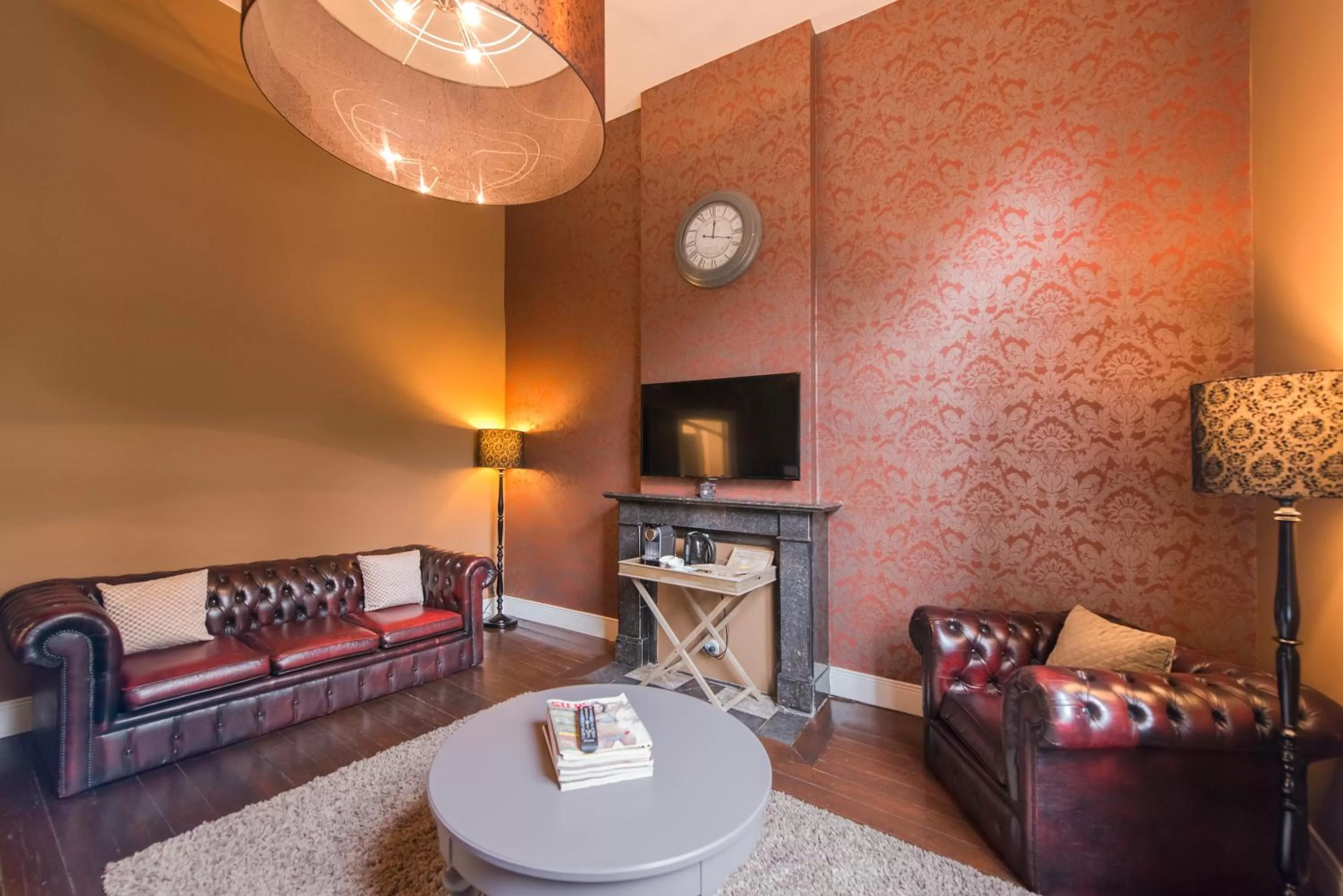 Living room in Boutique Hotel Huys van Steyns
