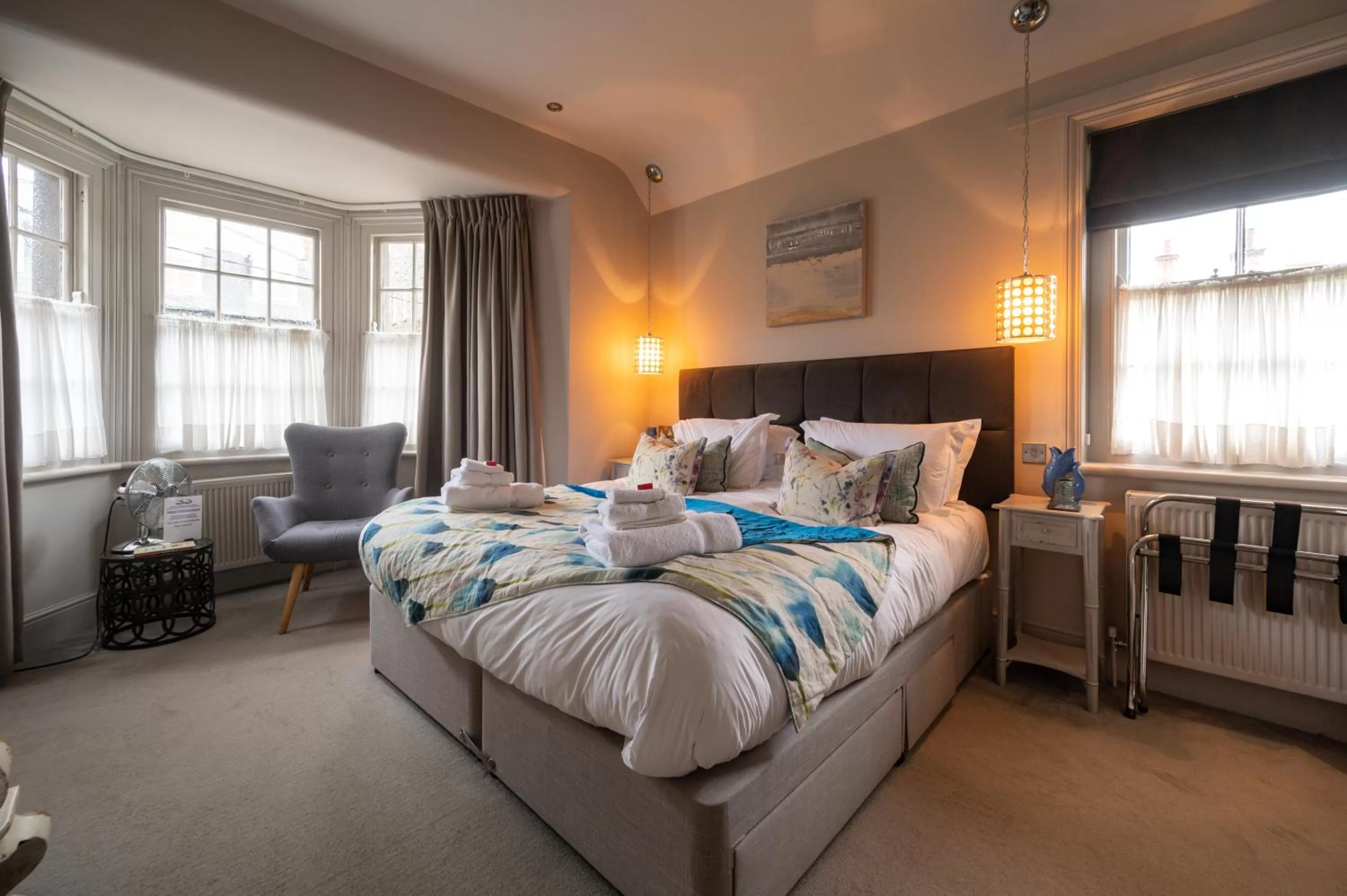 Bed in No33 HUNSTANTON BOUTIQUE ROOMS