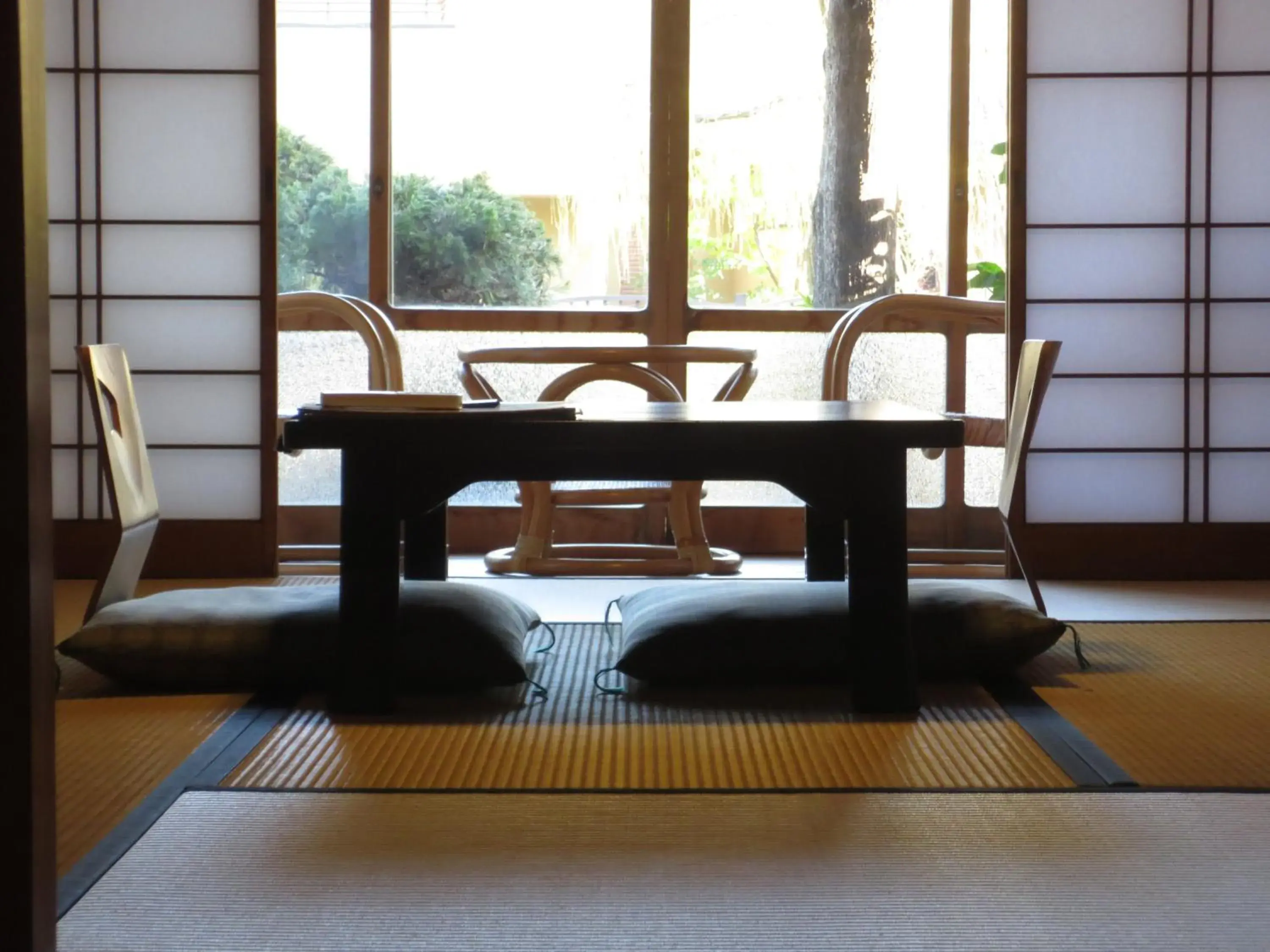 Balcony/Terrace in K's House Ito Onsen - Historical Ryokan Hostel