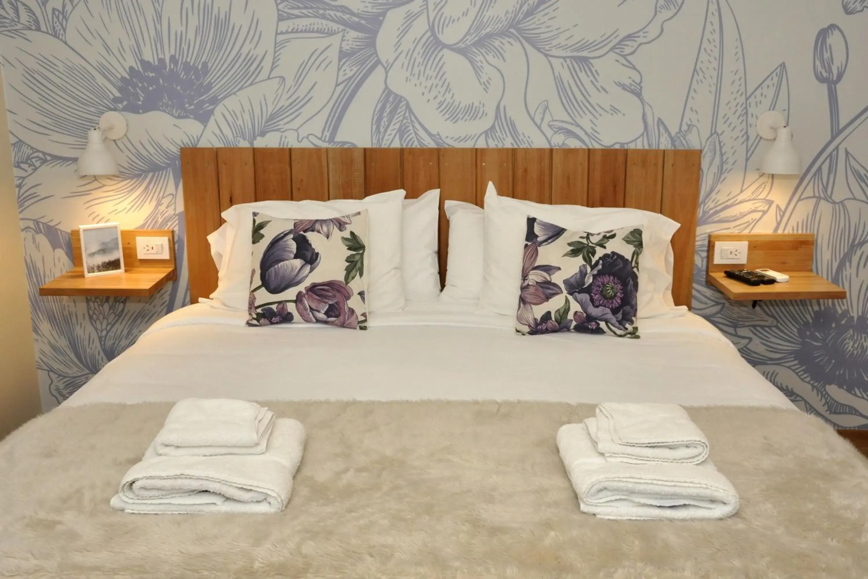 Bed in Posada de las Aguilas Hotel Boutique