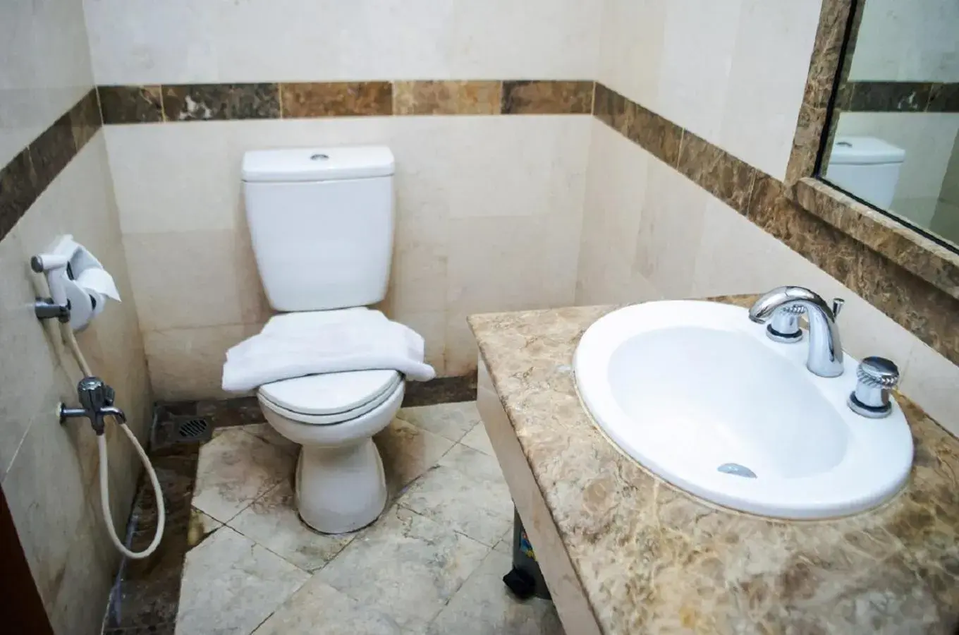 Toilet, Bathroom in Mega Anggrek Hotel Jakarta Slipi