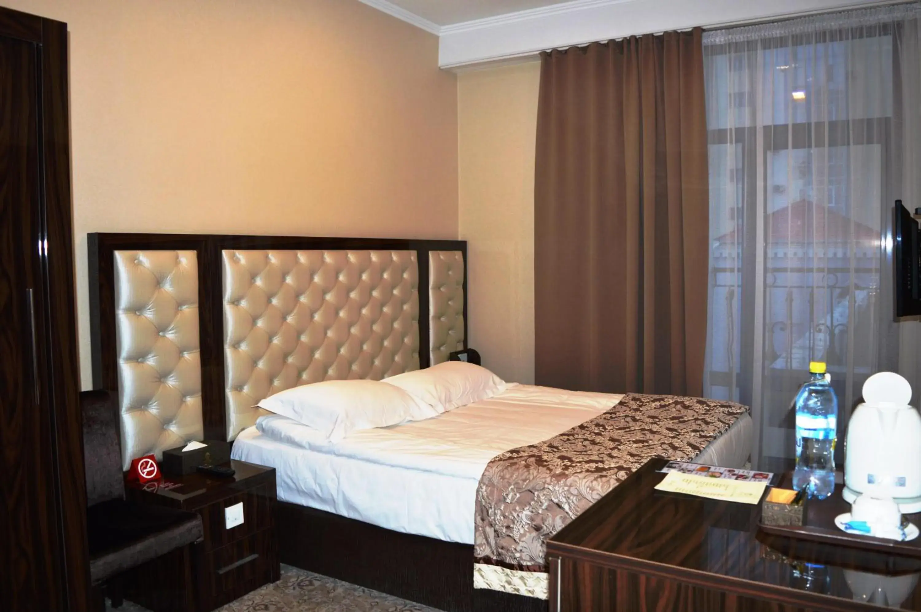 Photo of the whole room, Bed in Plaza Hotel Bishkek