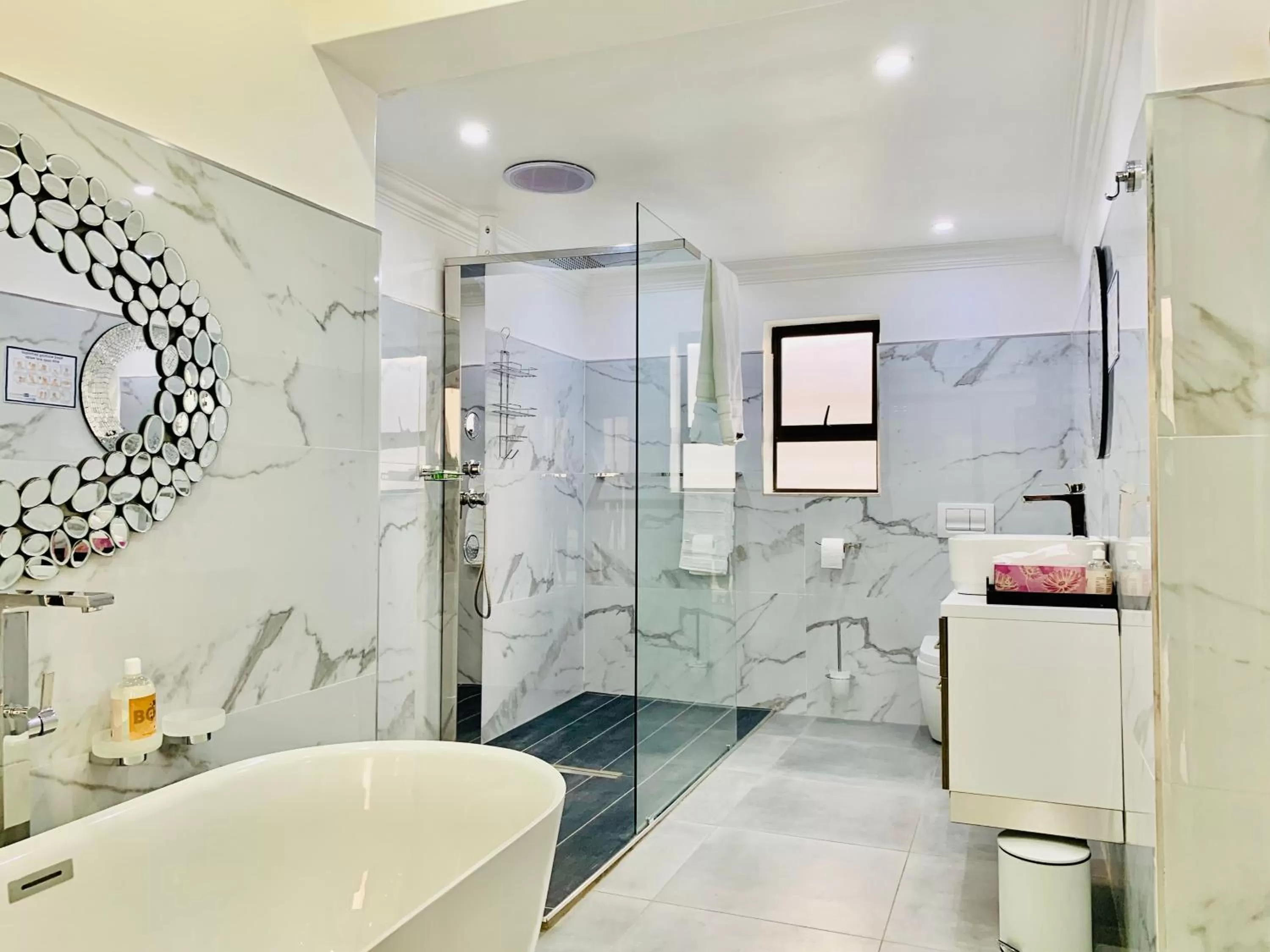 Bathroom in 24 On Basil Inventive suites