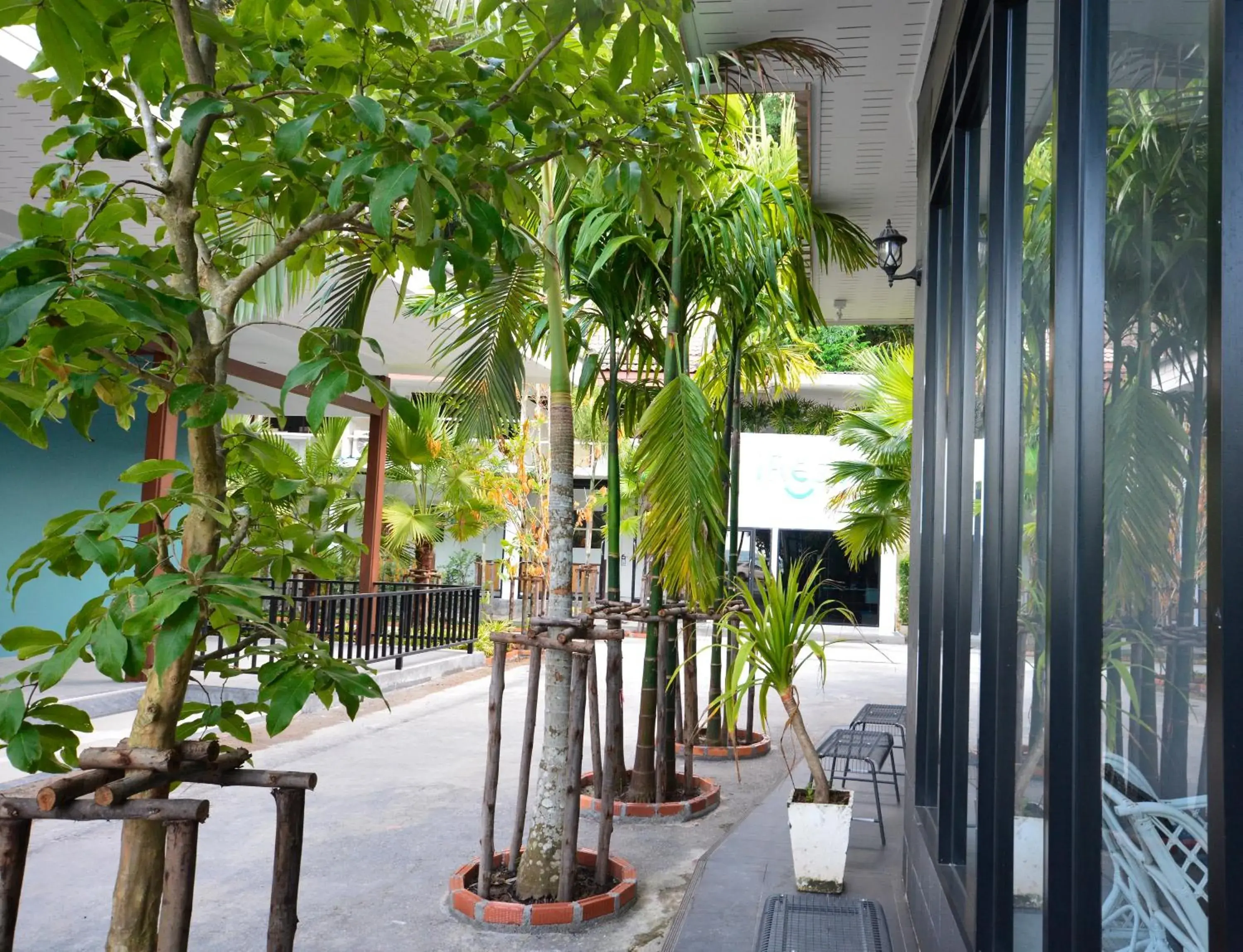 Garden view in iRest Ao Nang Sea Front (SHA Plus)