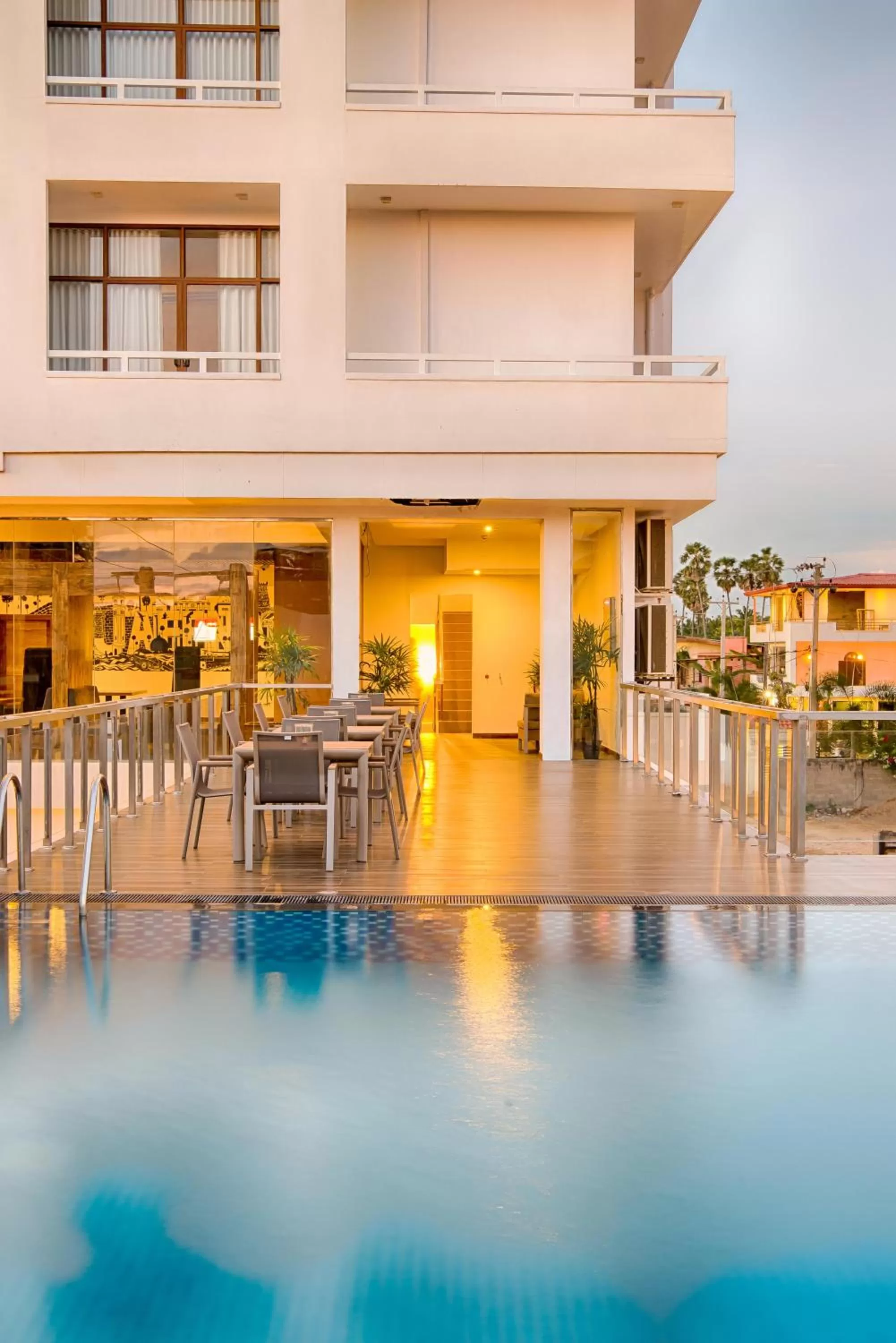 Swimming pool in NorthGate Jaffna