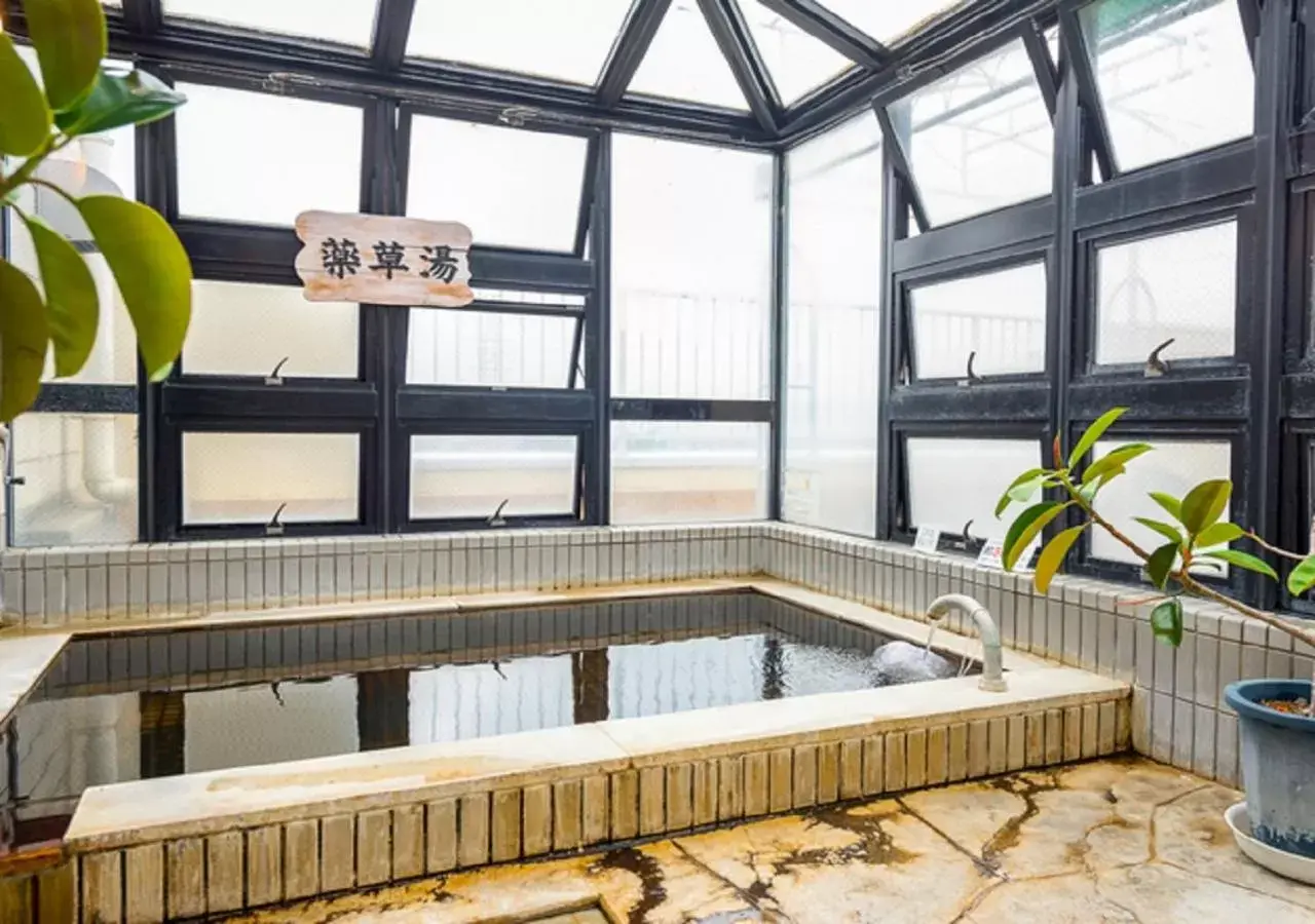Hot Spring Bath, Swimming Pool in HOTEL LiVEMAX Kofu